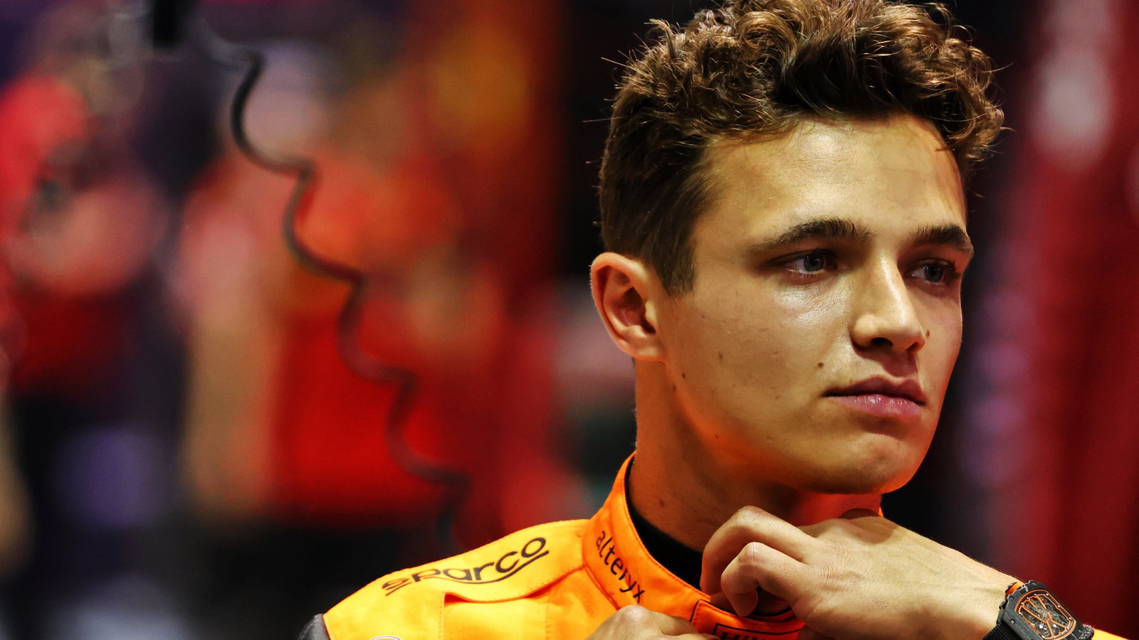 Lando Norris (GBR) McLaren. Formula 1 World Championship, Rd 17, Singapore Grand Prix, Marina Bay Street Circuit,