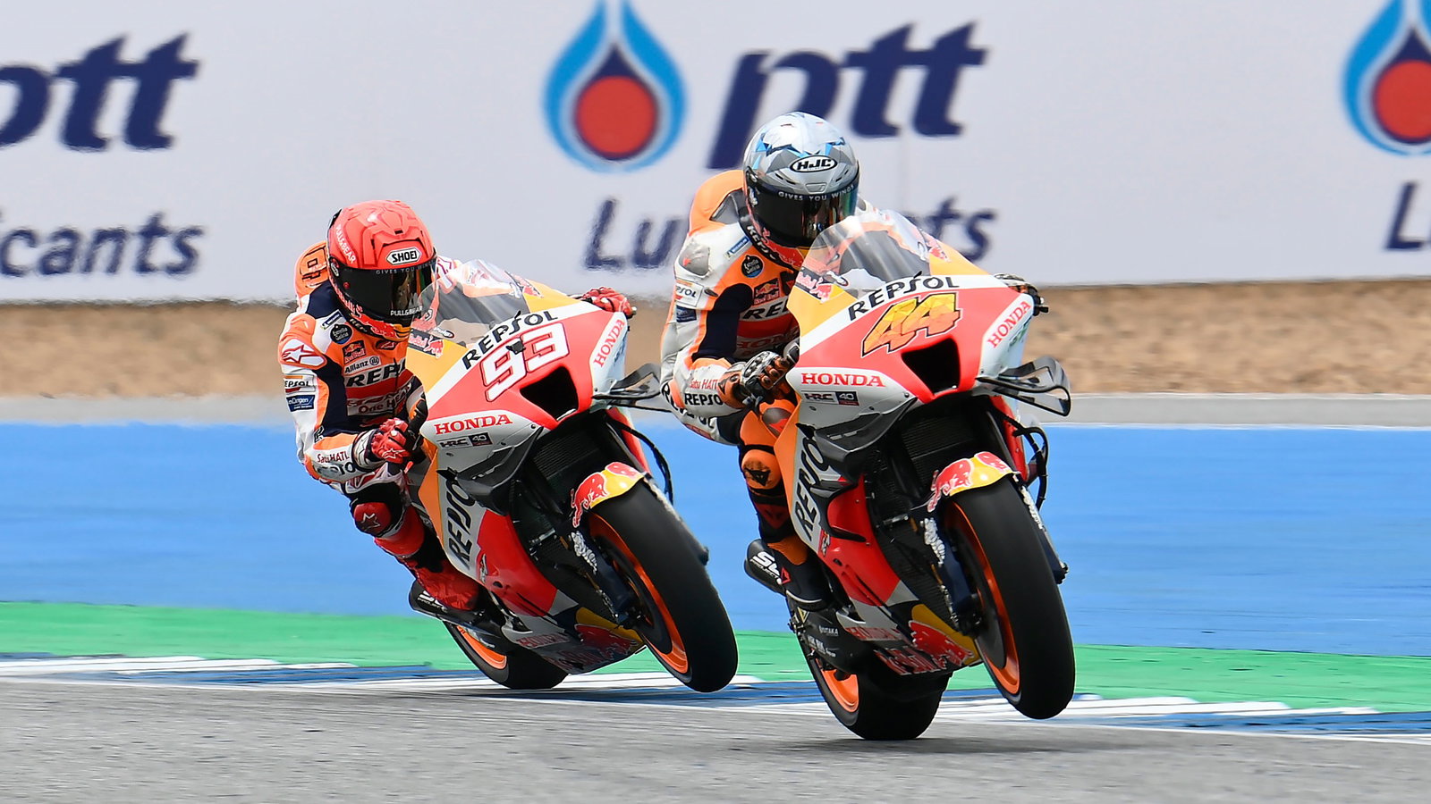 Pol Espargaro, Marc Marquez Repsol Honda MotoGP Thailand 2023