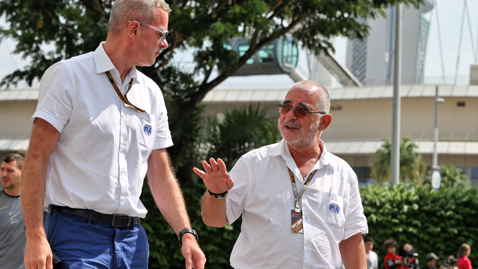 (L to R): Niels Wittich (GER) FIA F1 Race Director and Eduardo Freitas (POR) FIA Race Director. Formula 1 World