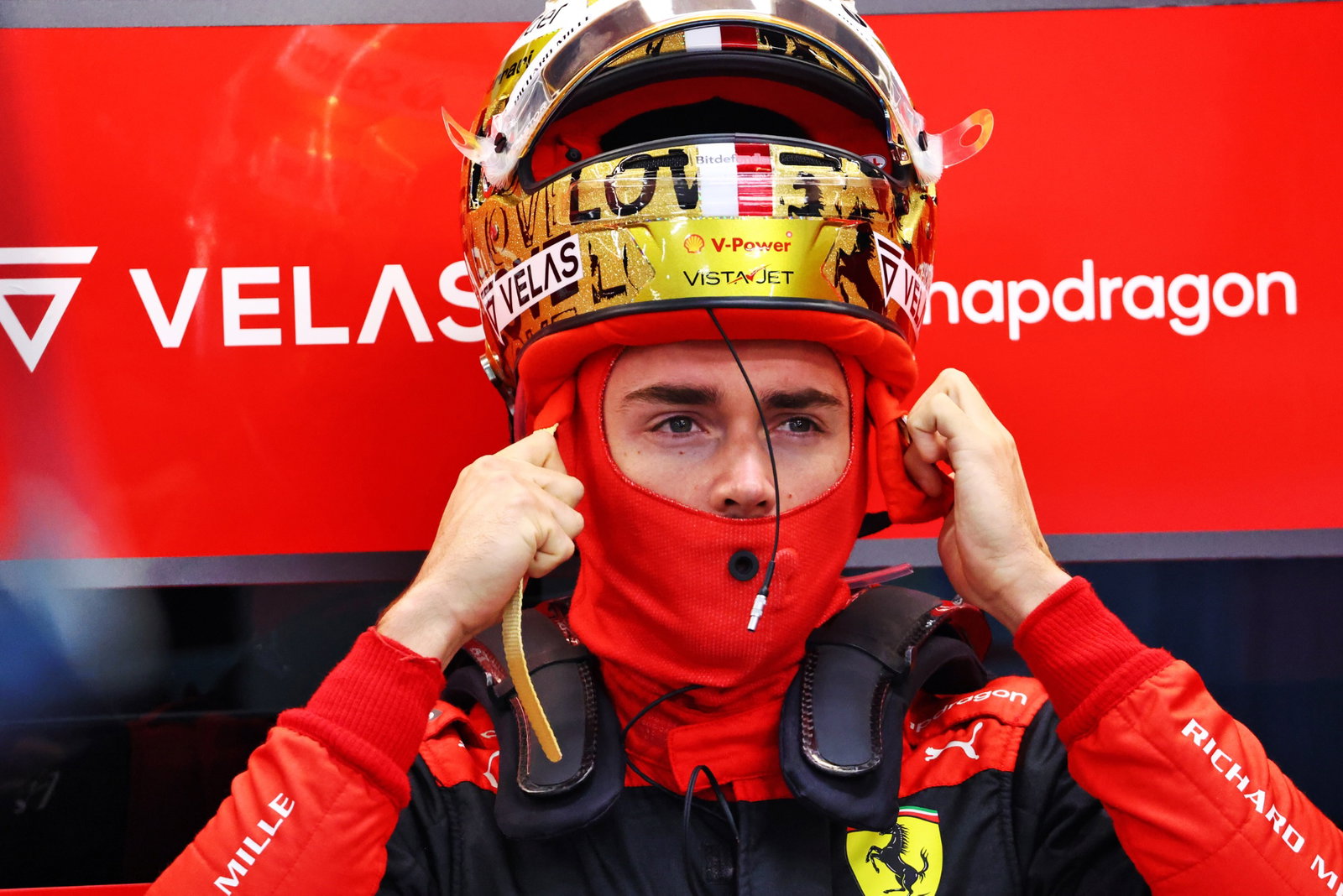 Charles Leclerc (MON) Ferrari.