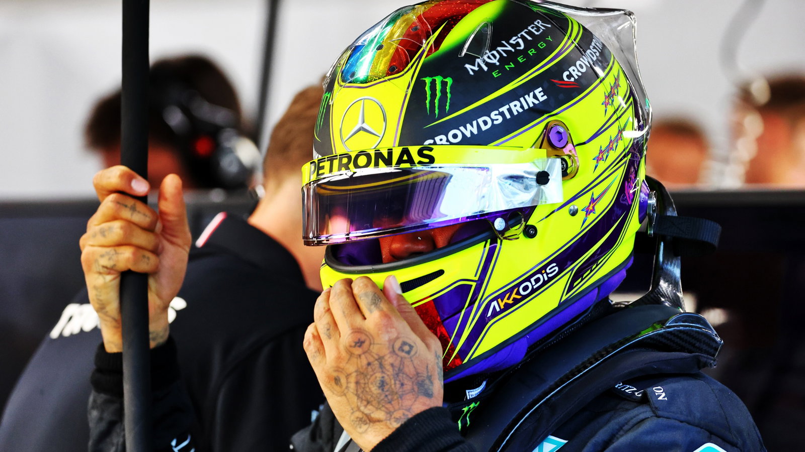 Lewis Hamilton (GBR) Mercedes AMG