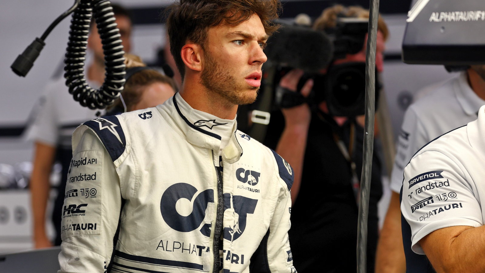 Pierre Gasly (FRA) AlphaTauri. 