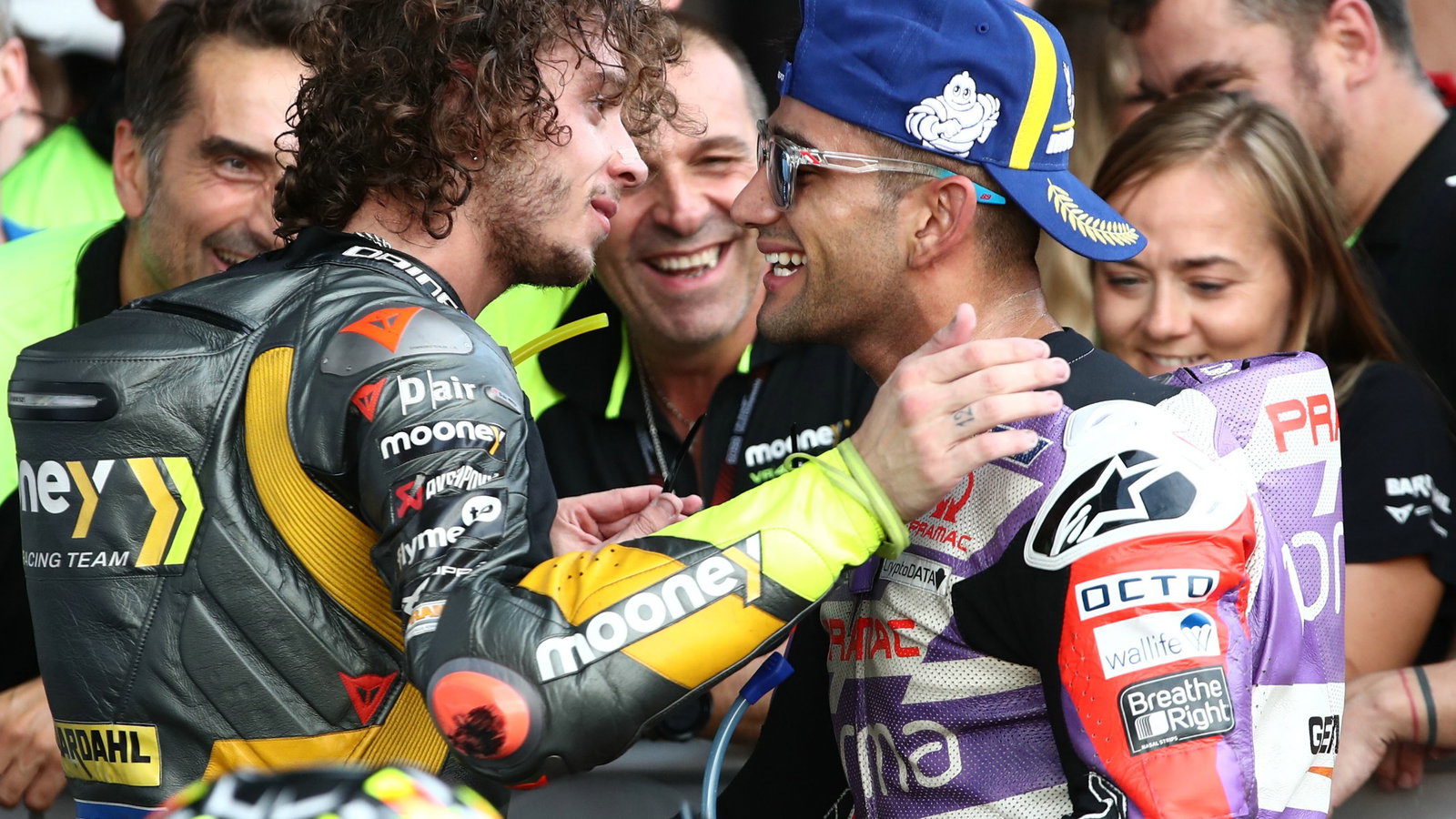 Marco Bezzecchi Jorge Martin Thailand MotoGP. 1 October