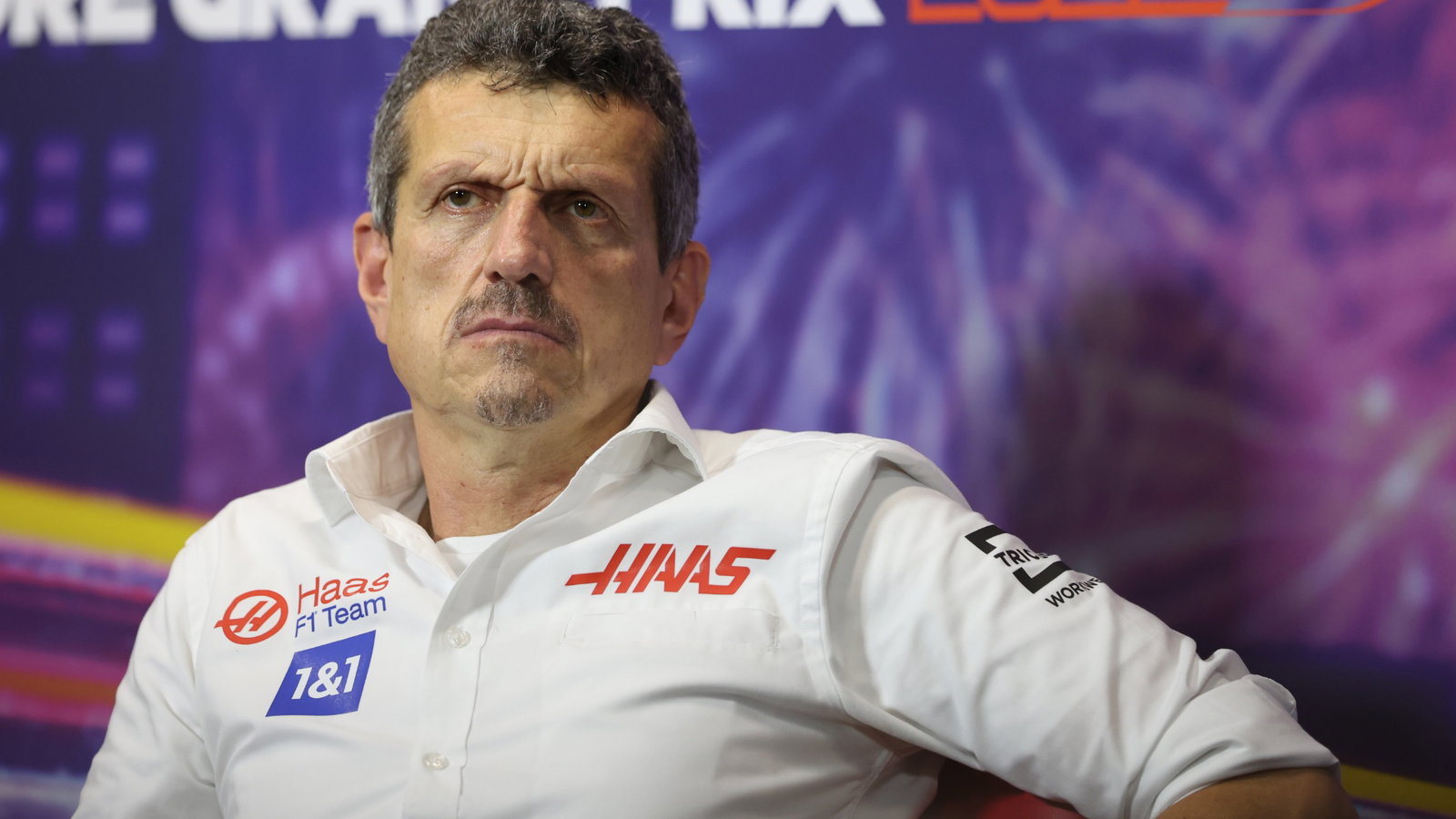 Guenther Steiner (ITA) Haas F1 Team Prinicipal in the FIA Press Conference. Formula 1 World Championship, Rd 17, Singapore
