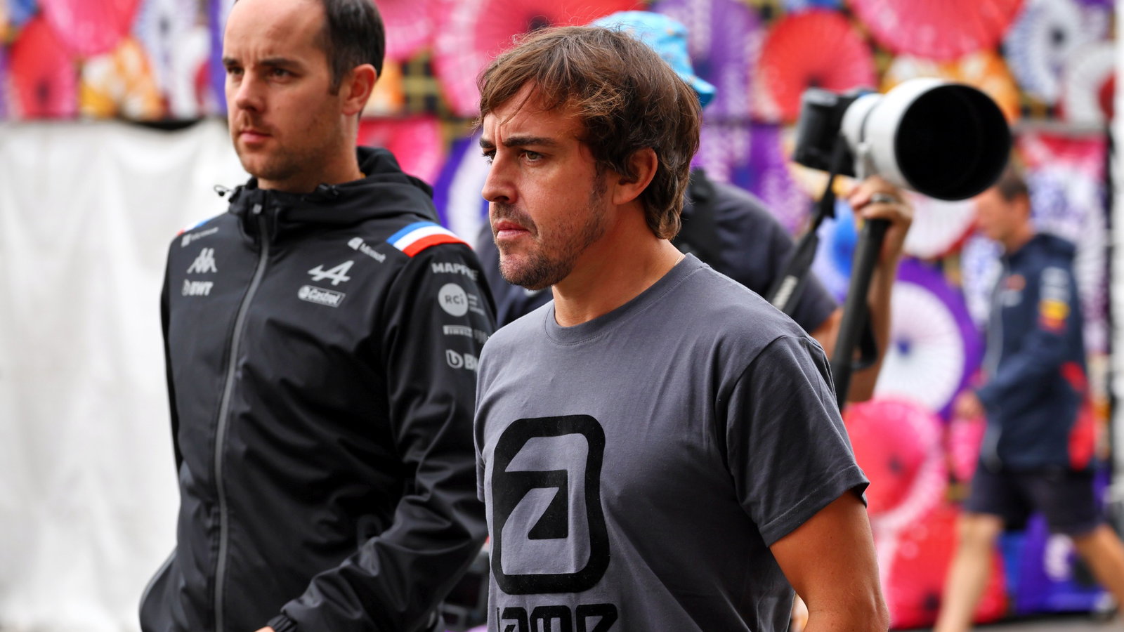 Fernando Alonso (ESP) Alpine F1 Team. Formula 1 World Championship, Rd 18, Japanese Grand Prix, Suzuka, Japan, Preparation