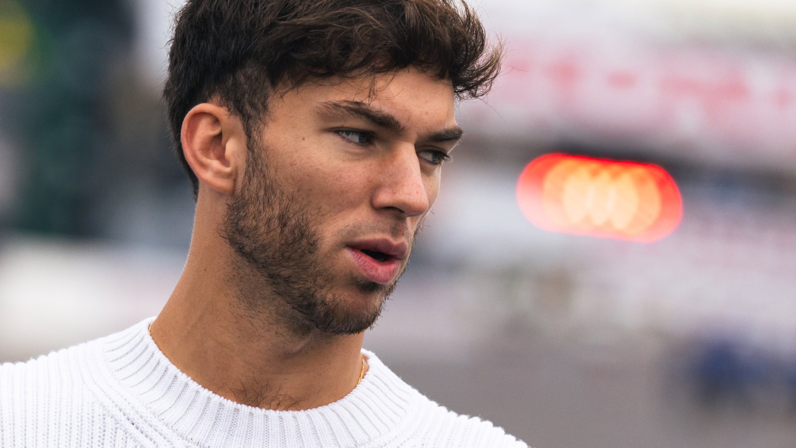 Pierre Gasly (FRA) AlphaTauri walks 