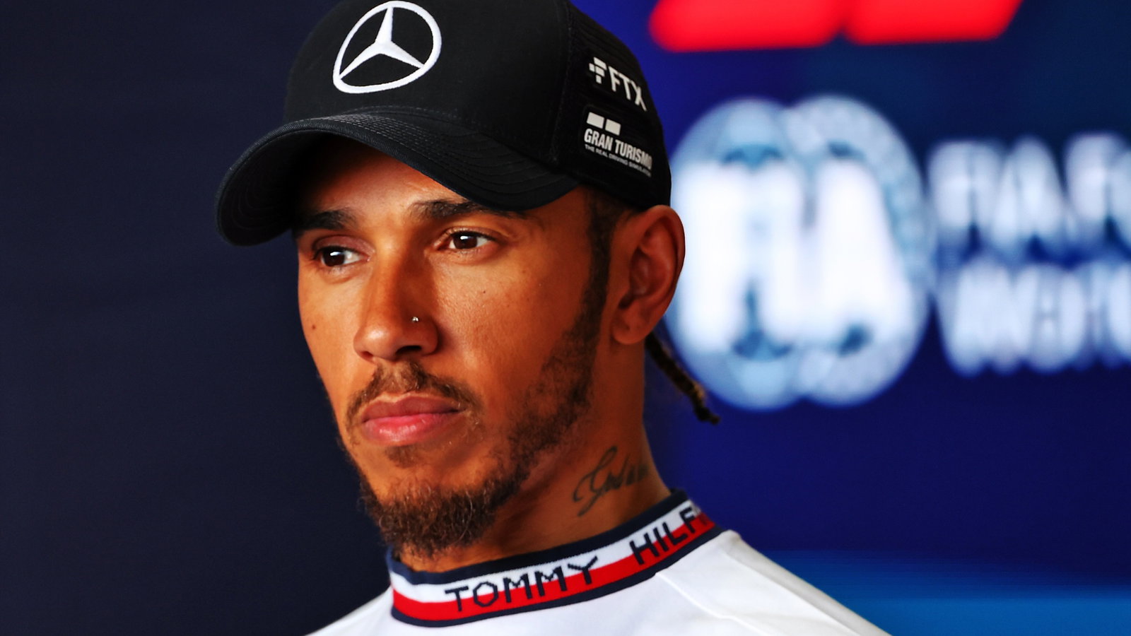 Lewis Hamilton (GBR) Mercedes AMG F1.