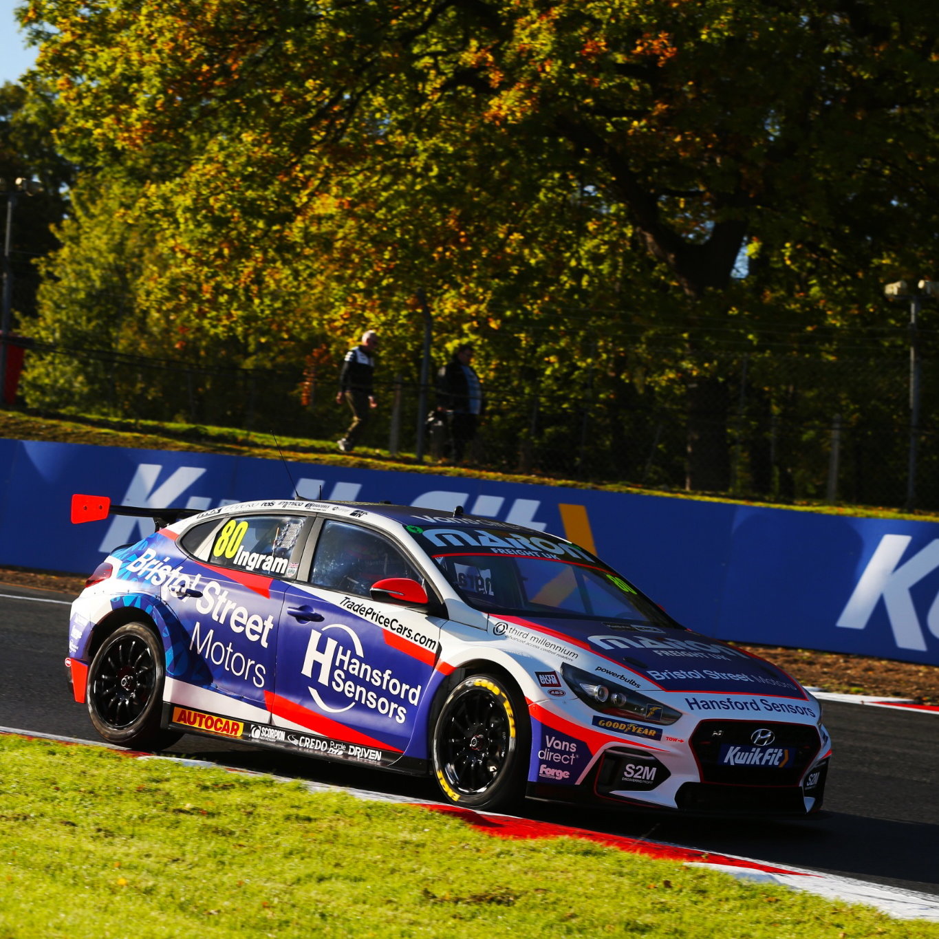 Tom Ingram (GBR) - Bristol Street Motors with EXCELR8 TradePriceCars.com Hyundai