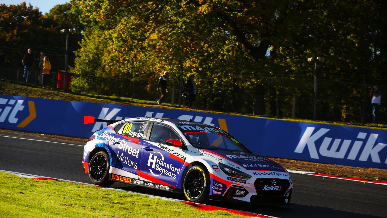 Tom Ingram (GBR) - Bristol Street Motors with EXCELR8 TradePriceCars.com Hyundai