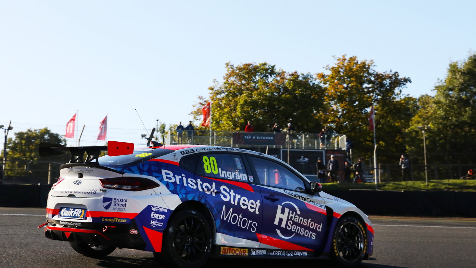 Tom Ingram (GBR) - Bristol Street Motors with EXCELR8 TradePriceCars.com Hyundai