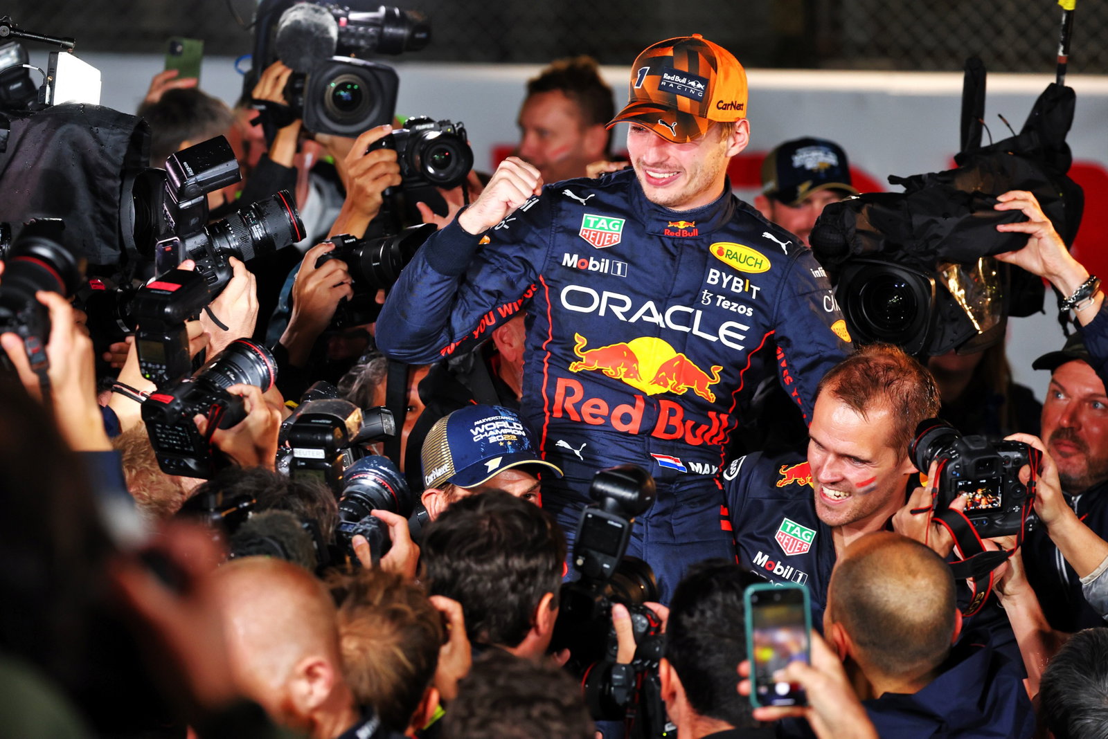 Race winner Max Verstappen (NLD) 