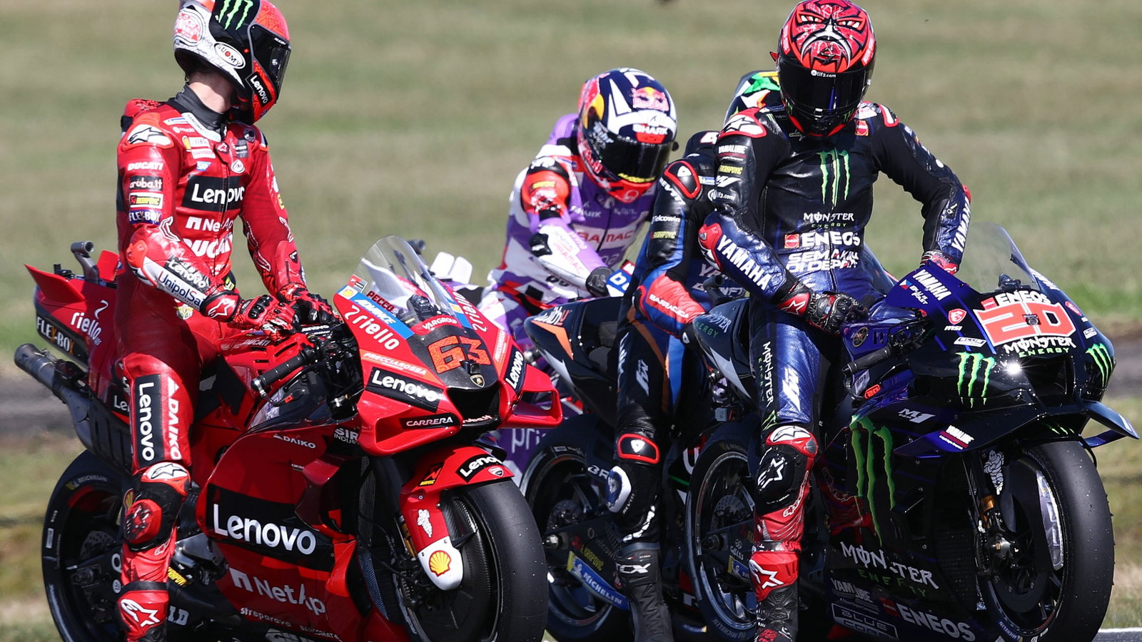 Francesco Bagnaia Fabio Quartararo , Australian MotoGP, 15 October