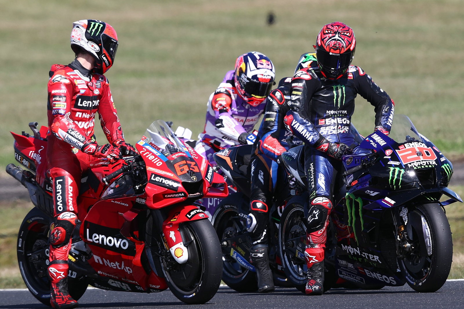 Francesco Bagnaia Fabio Quartararo , Australian MotoGP, 15 October