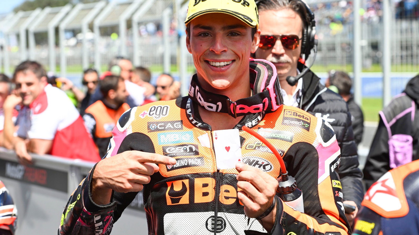 Alonso Lopez, Moto2 race, Australian MotoGP, 16 October