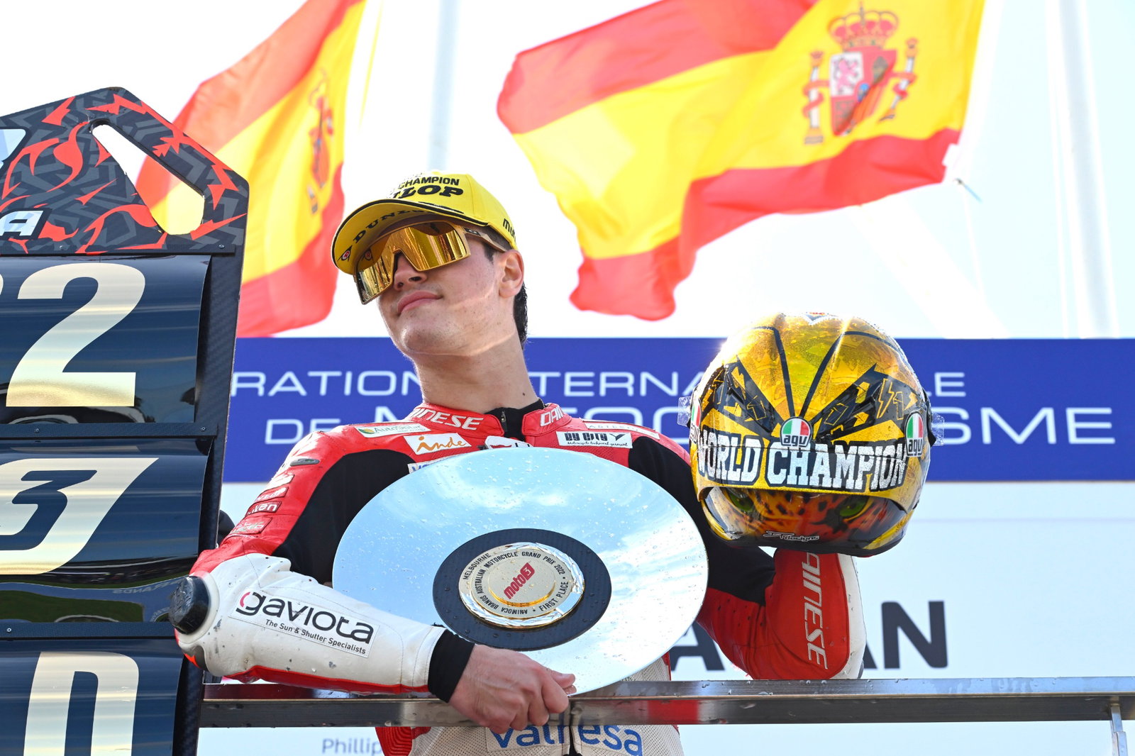 Izan Guevara, Moto3 race, Australian MotoGP 16 October