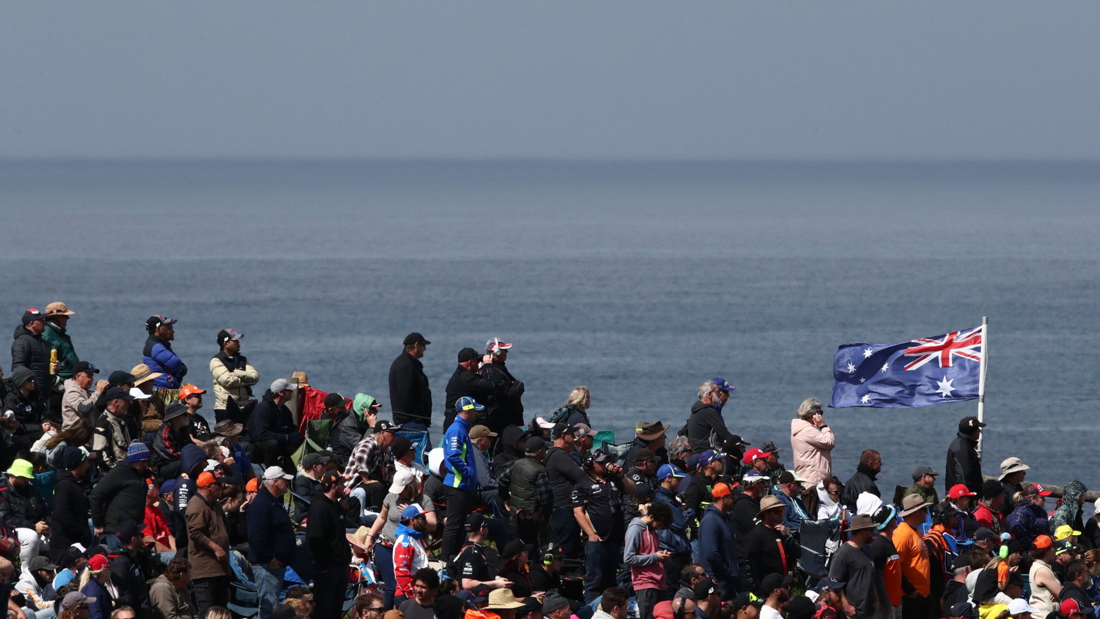 Fans, Moto3 race, Australian MotoGP, 16 October