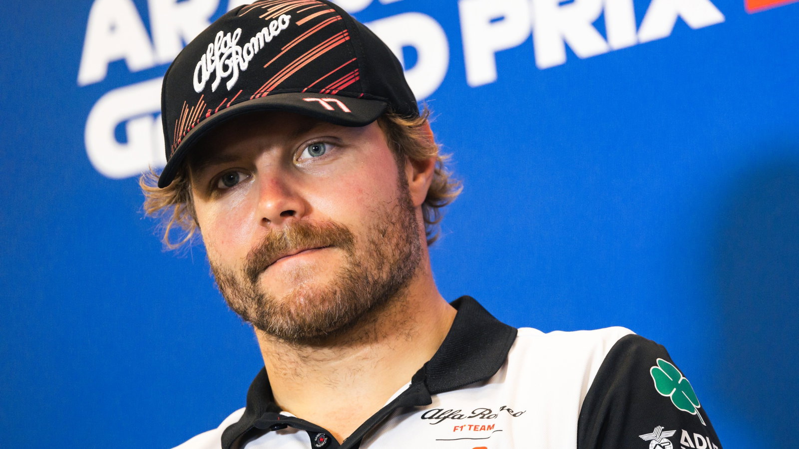 Valtteri Bottas (FIN) Alfa Romeo F1 Team in the FIA Press Conference. Formula 1 World Championship, Rd 19, United States