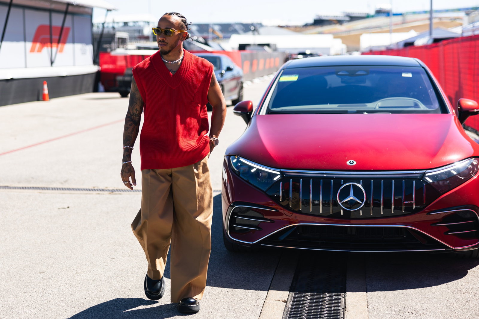 Lewis Hamilton (GBR ) Mercedes AMG F1.Kejuaraan Dunia Formula 1, Rd 19, Grand Prix Amerika Serikat, Austin, Texas, AS,