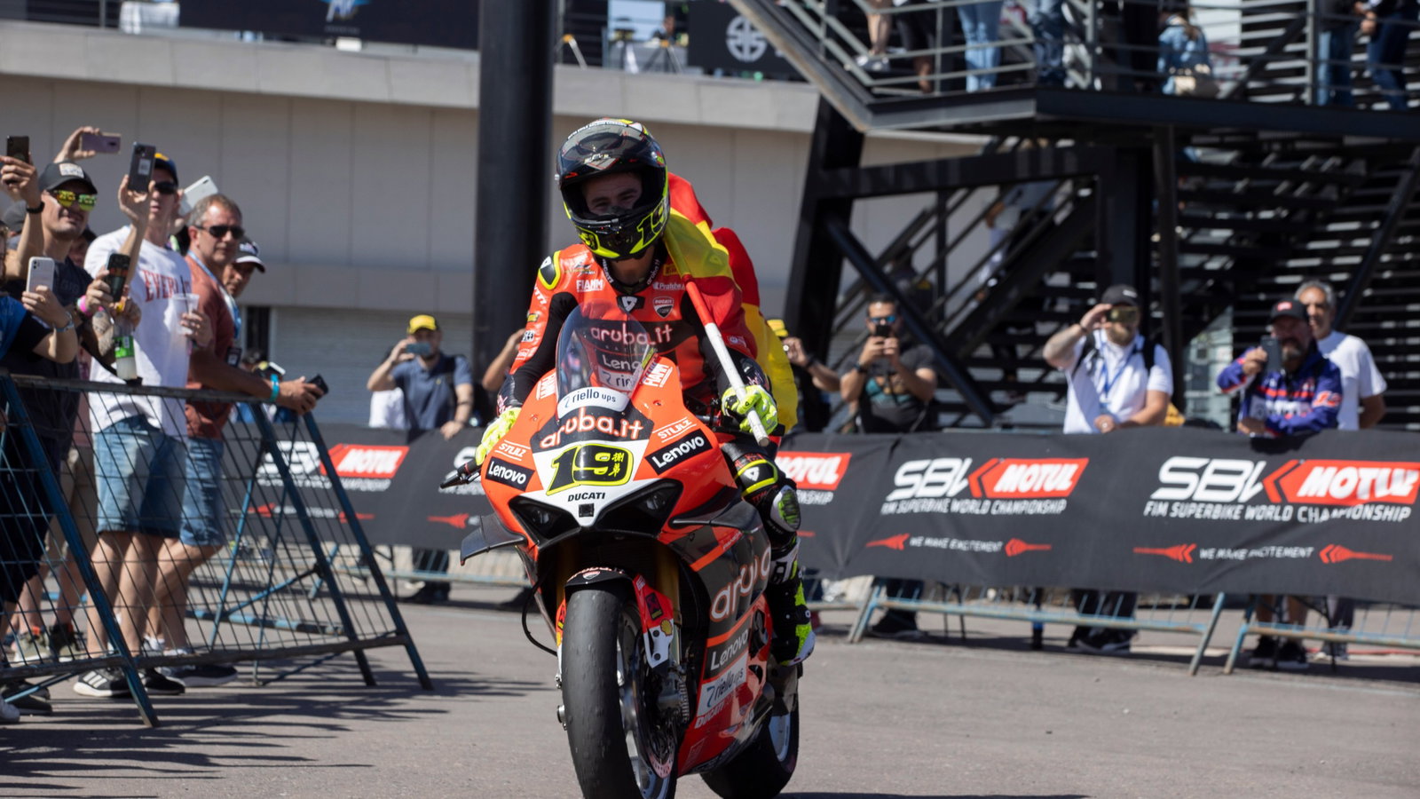 Alvaro Bautista, Ducati WorldSBK San Juan