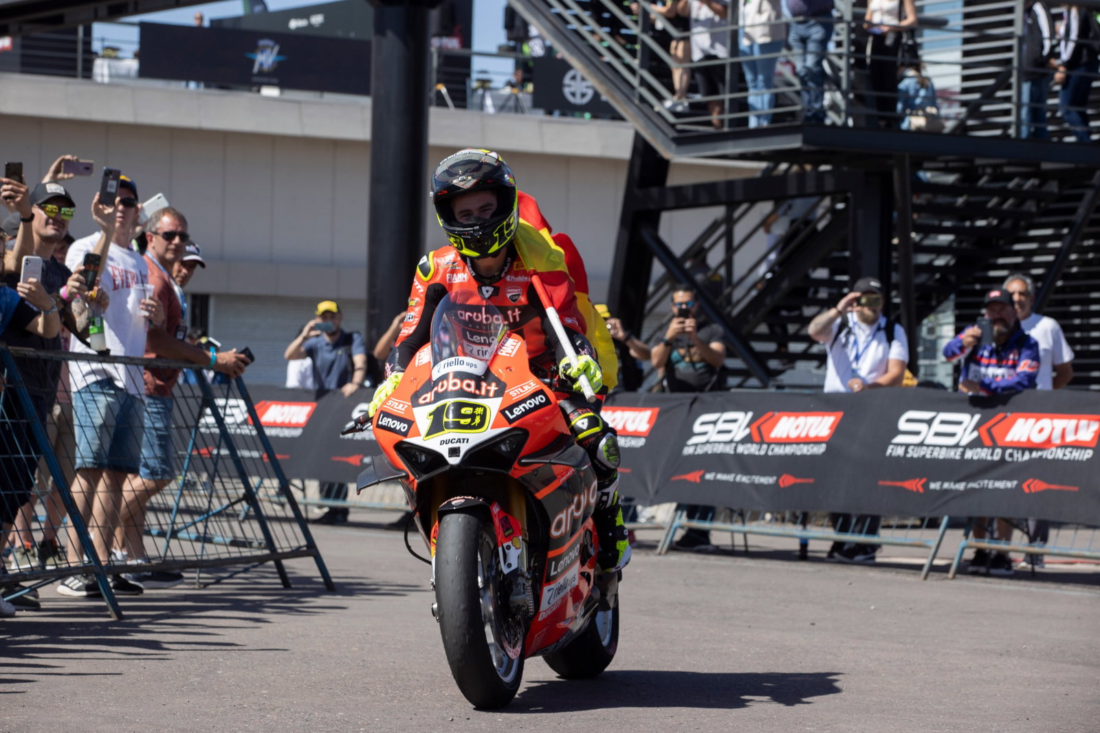 Alvaro Bautista, Ducati WorldSBK San Juan