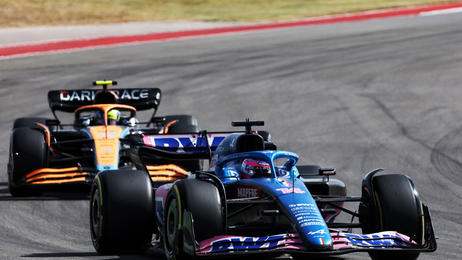 Fernando Alonso (ESP) Alpine F1 Team A522. Formula 1 World Championship, Rd 19, United States Grand Prix, Austin, Texas,