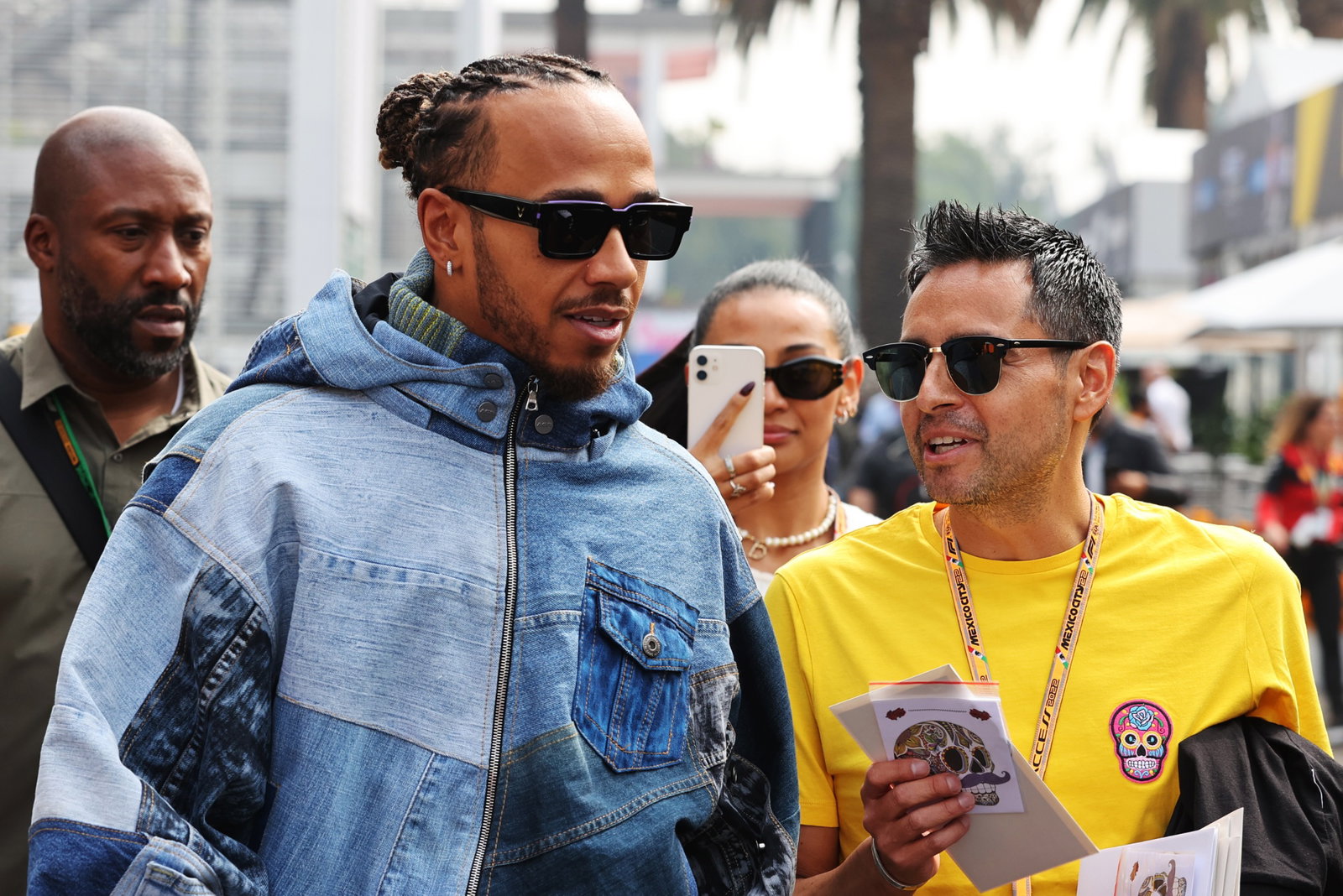 Lewis Hamilton (GBR) ) Mercedes AMG F1. Kejuaraan Dunia Formula 1, Rd 20, Grand Prix Meksiko, Mexico City, Mexico,