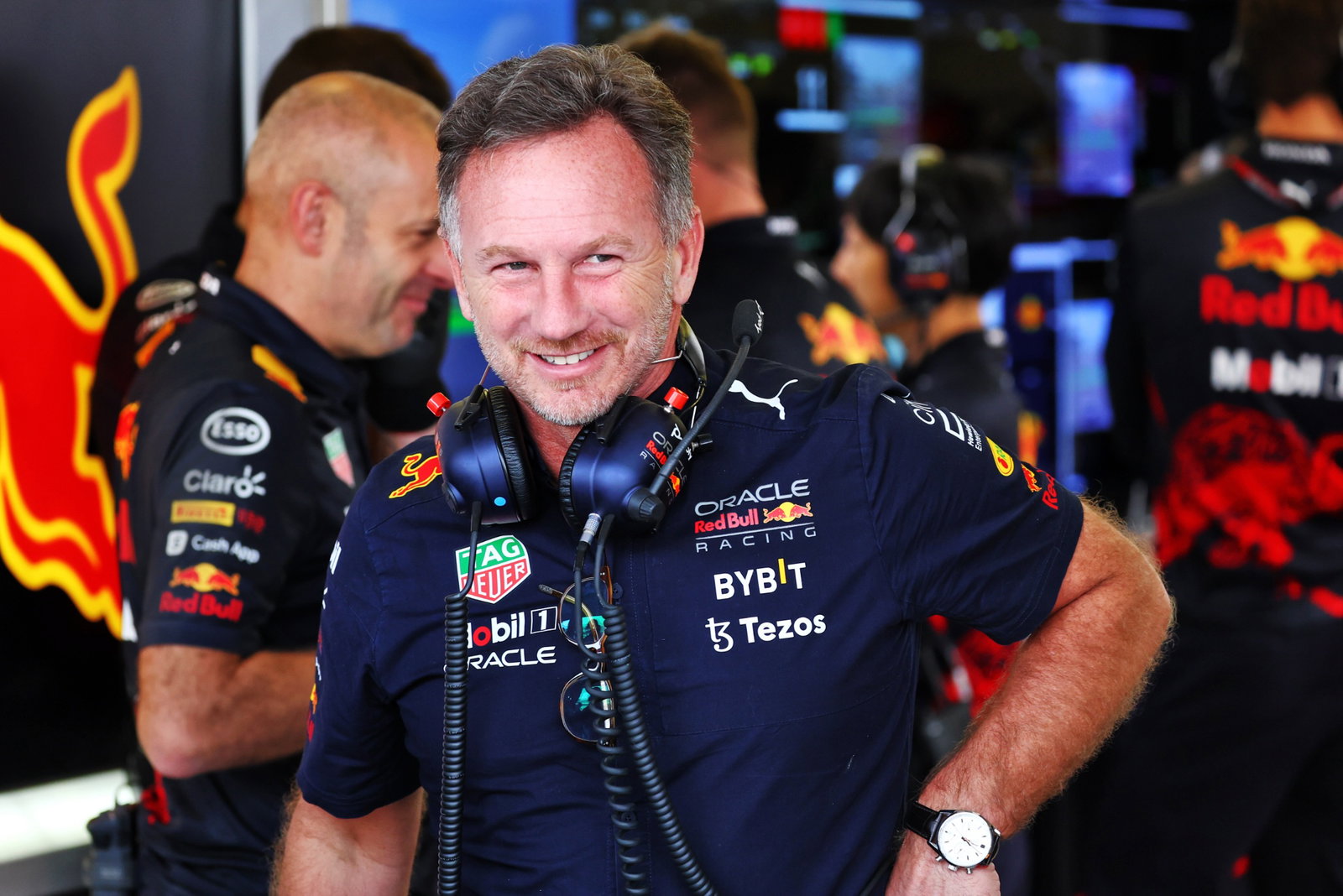 Christian Horner (GBR) Red Bull Racing Team Principal. Formula 1 World Championship, Rd 20, Mexican Grand Prix, Mexico