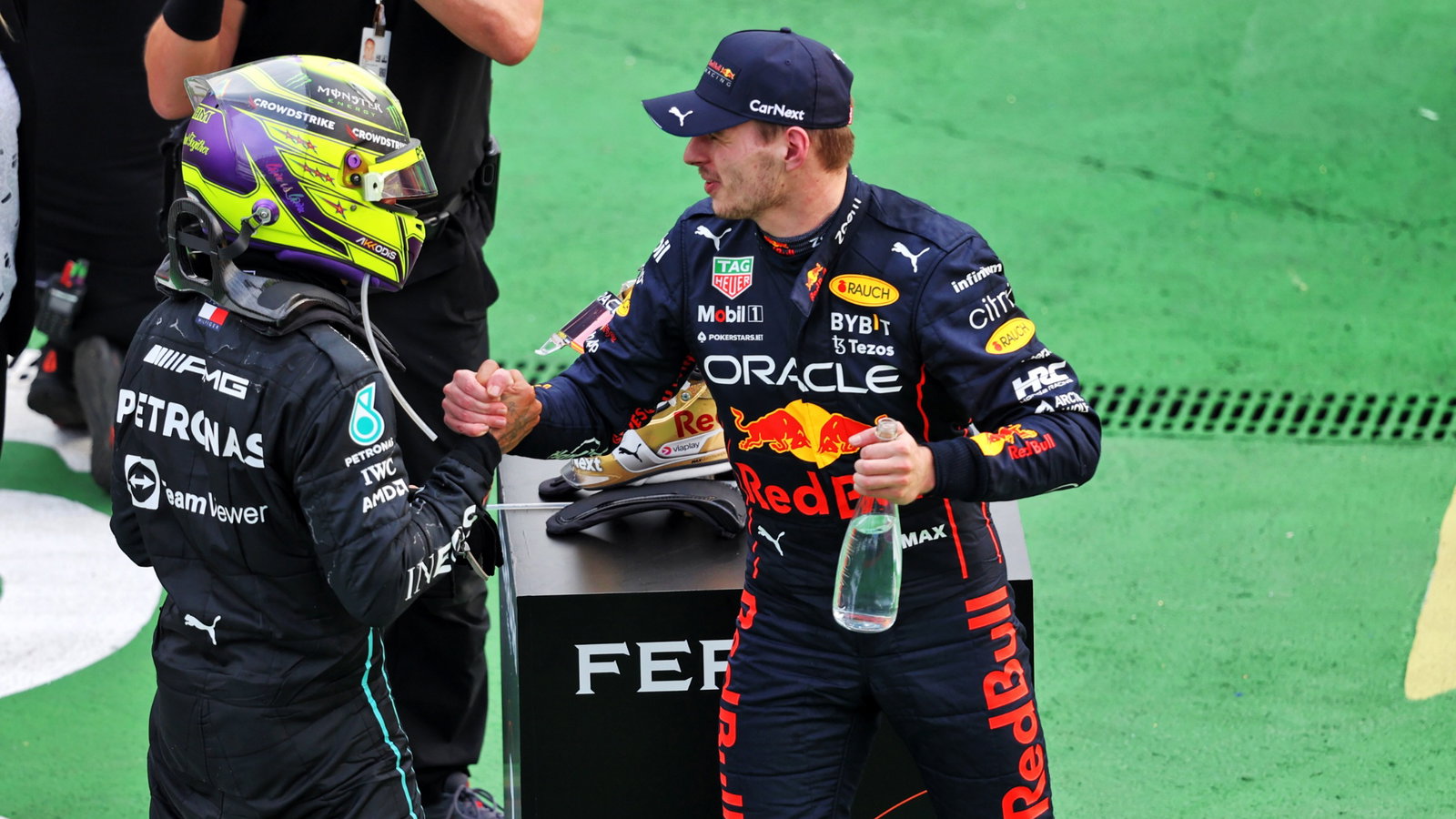 Lewis Hamilton & Max Verstappen