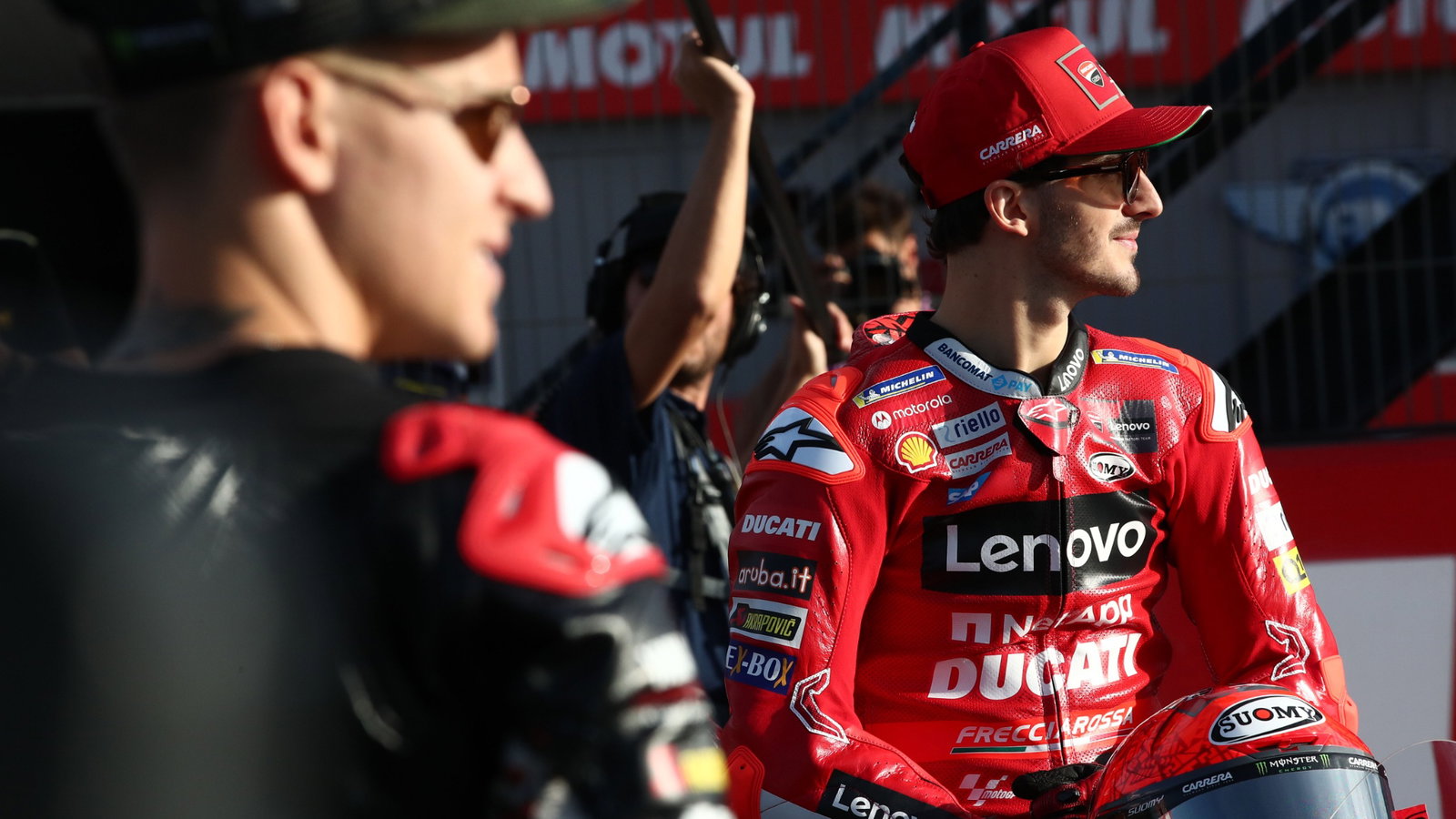 Fabio Quartararo, Francesco Bagnaia, Valencia MotoGP, 3 November