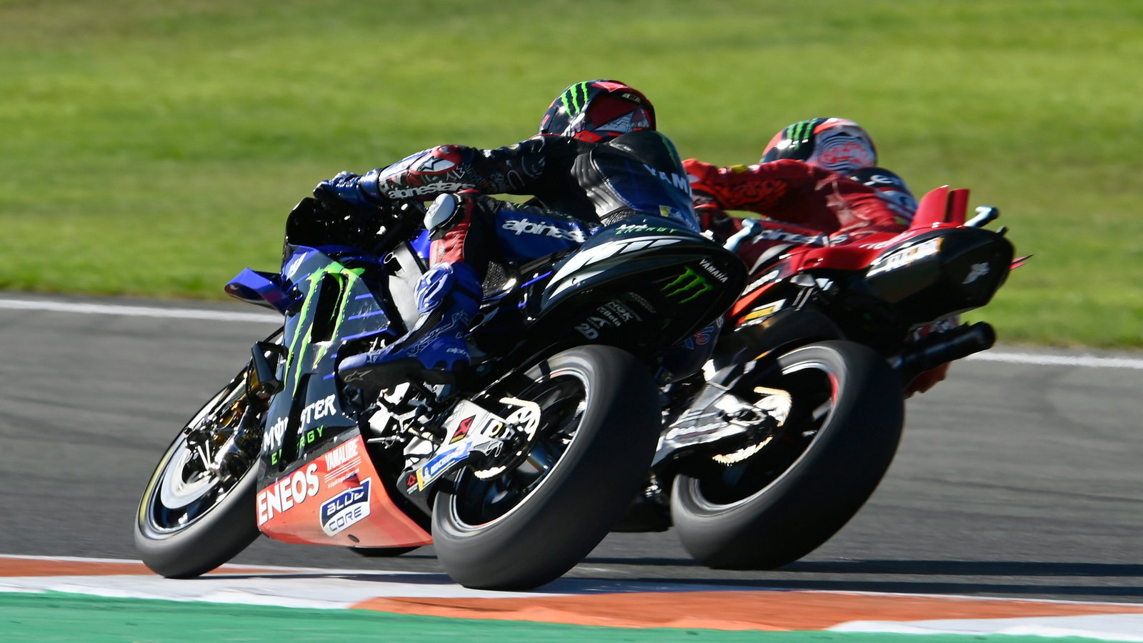 Francesco Bagnaia, Fabio Quartararo Valencia MotoGP 2022