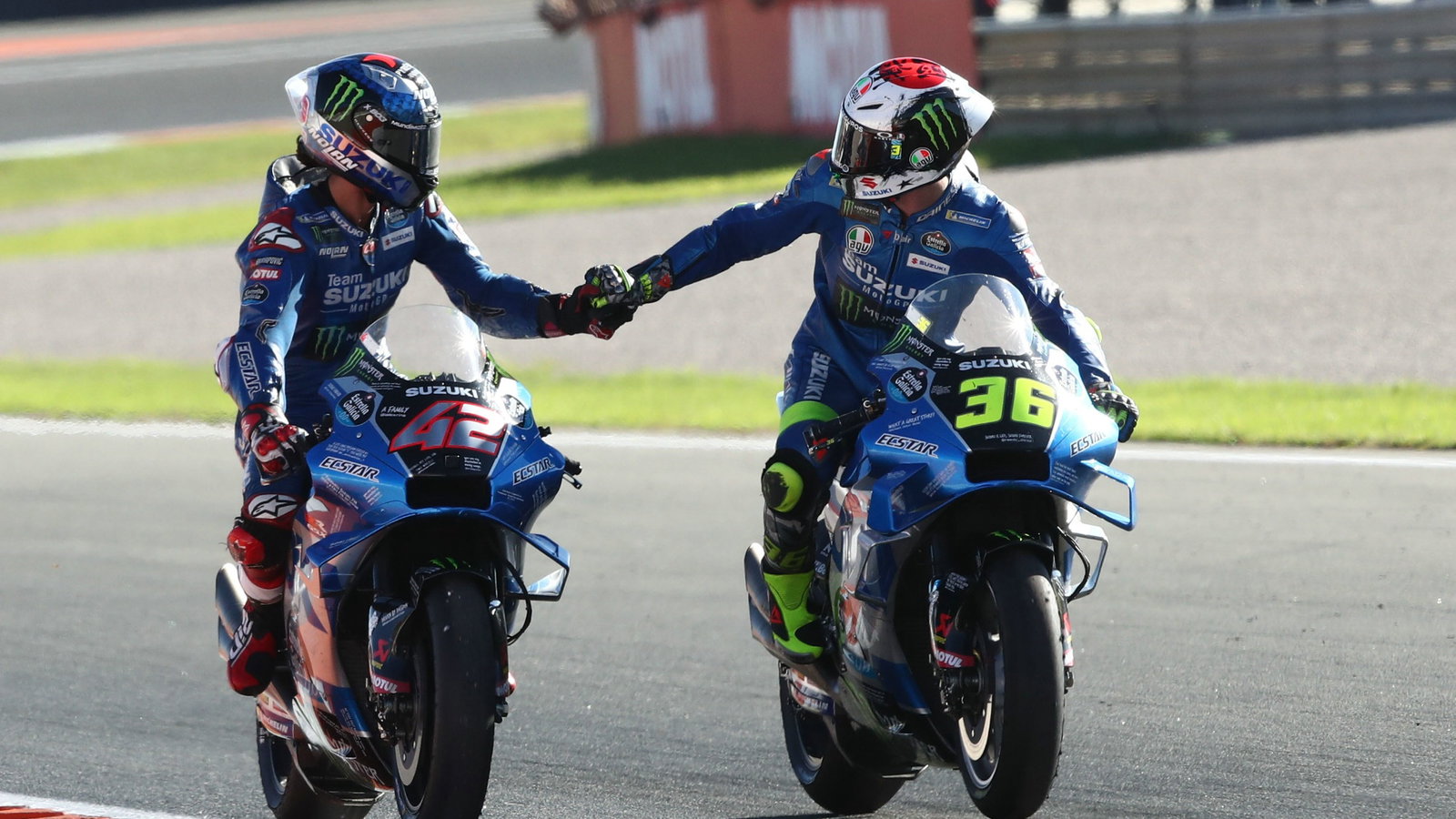 Alex Rins Joan Mir MotoGP race, Valencia MotoGP. 6 November