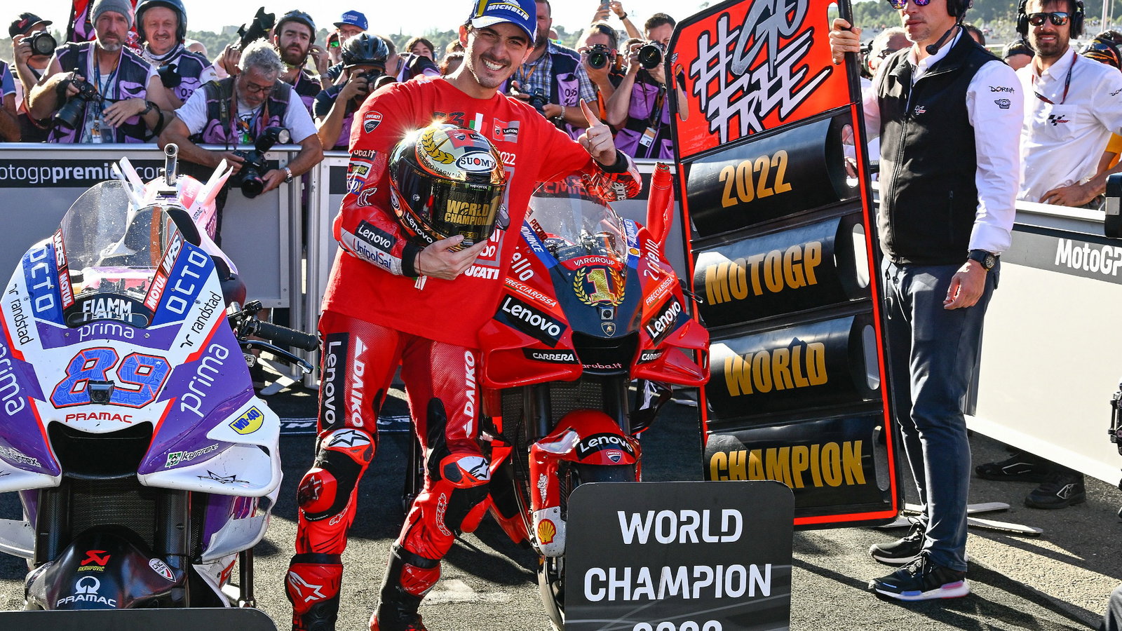 Francesco Bagnaia Valencia MotoGP. 6 November