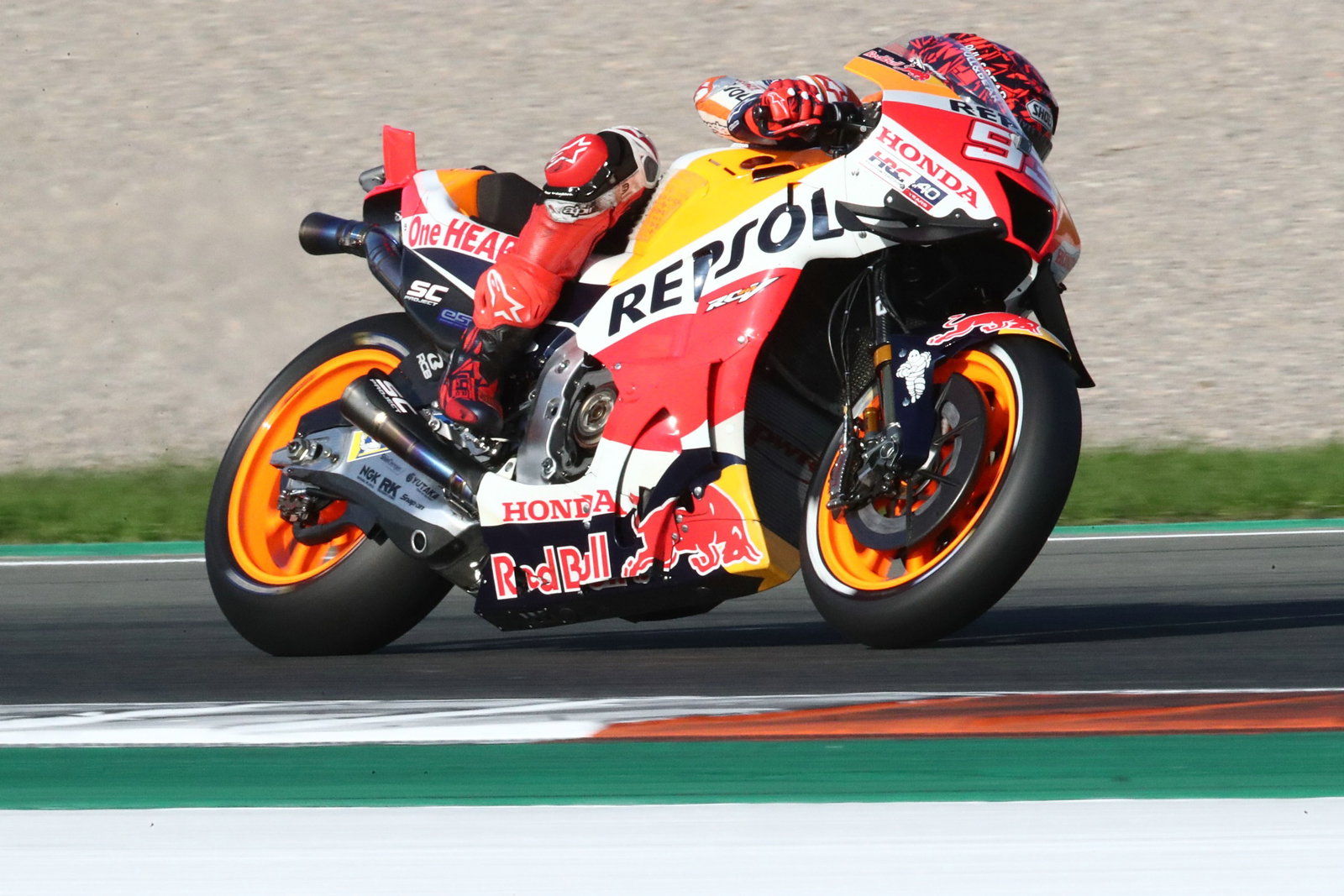 Marc Marquez, Valencia MotoGP test, 8 November