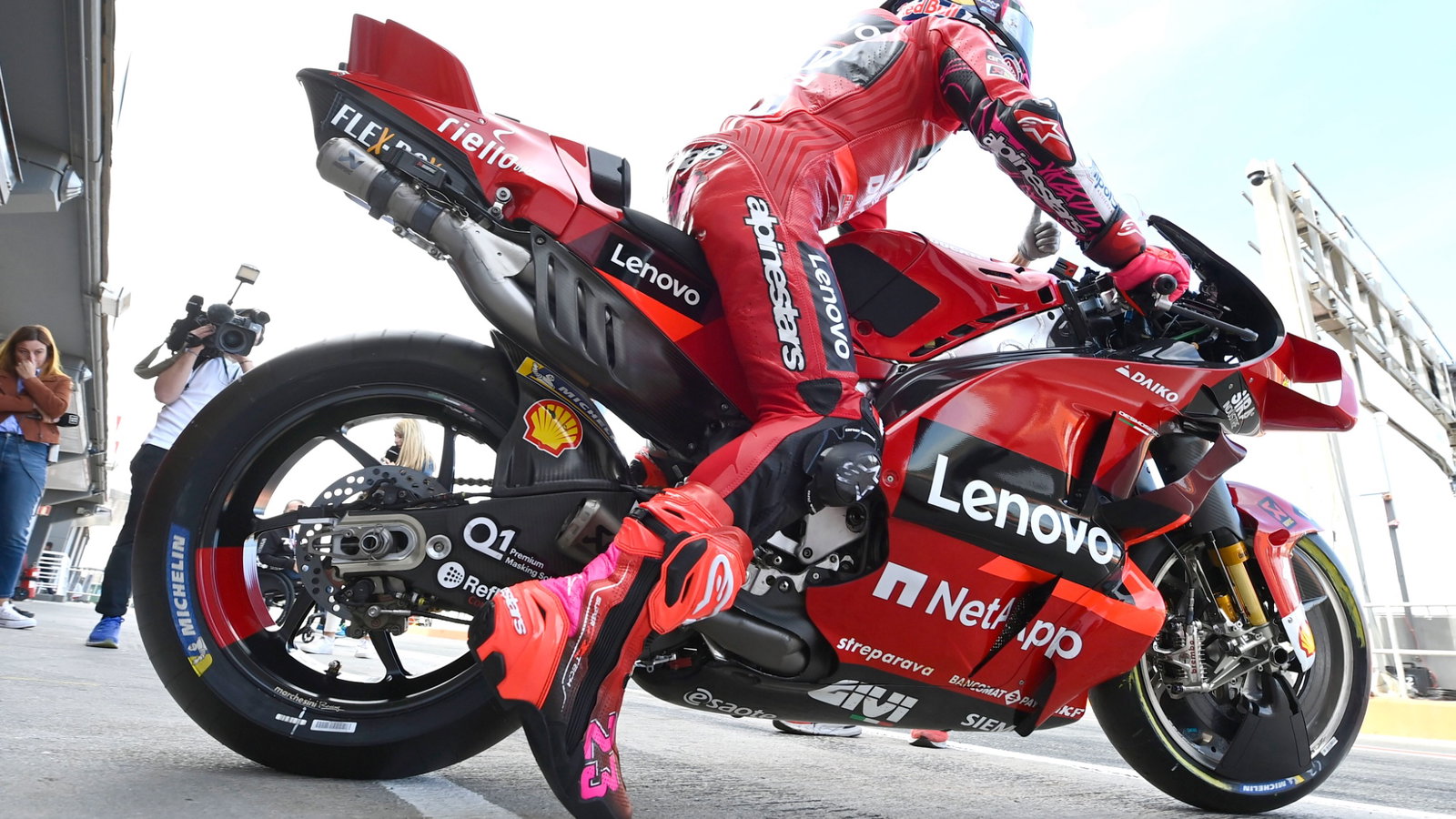Enea Bastianini, Valencia MotoGP test, 8 November