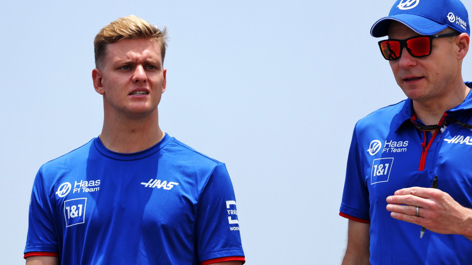 Mick Schumacher (GER) Haas F1 Team walks the circuit with Gary Gannon (GBR) Haas F1 Team Race Engineer. Formula 1 World