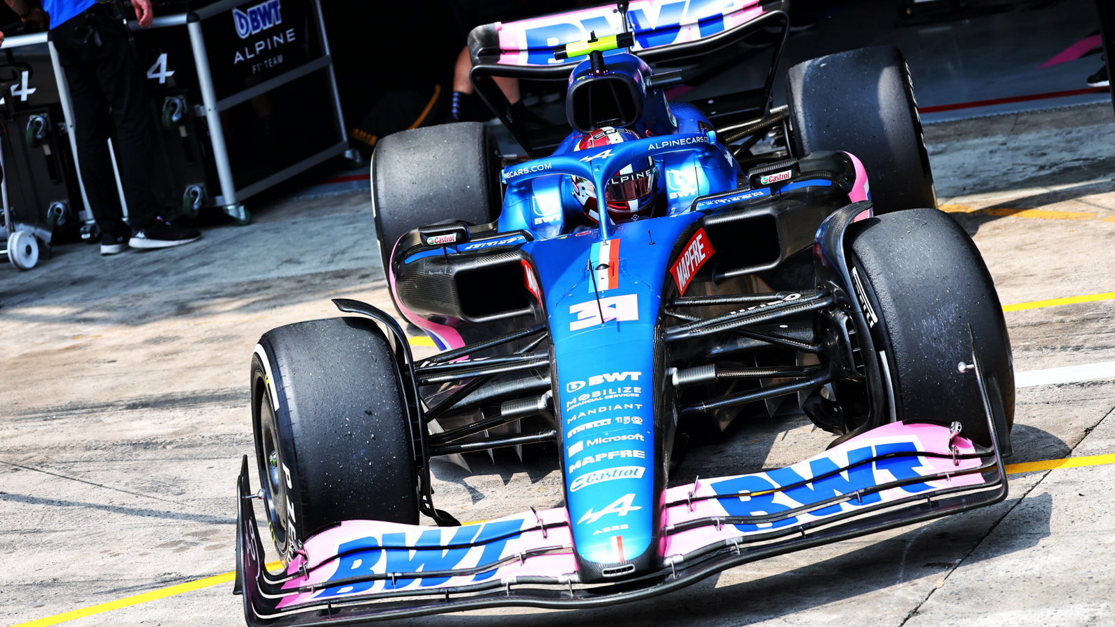 Esteban Ocon (FRA) Alpine F1 Team A522. Formula 1 World Championship, Rd 21, Brazilian Grand Prix, Sao Paulo, Brazil,