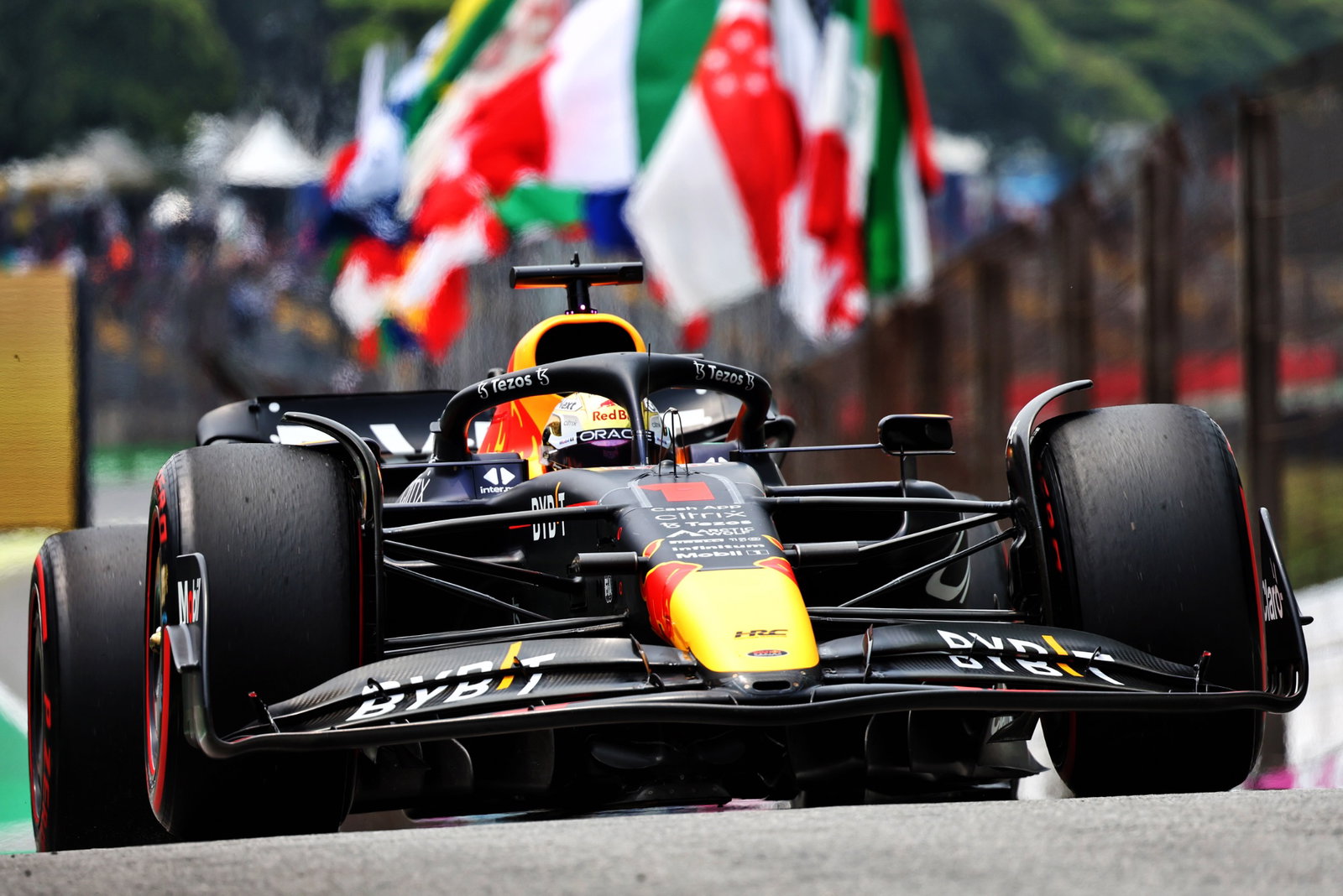 Max Verstappen (NLD) Red Bull Racing RB18. Formula 1 World Championship, Rd 21, Brazilian Grand Prix, Sao Paulo, Brazil,