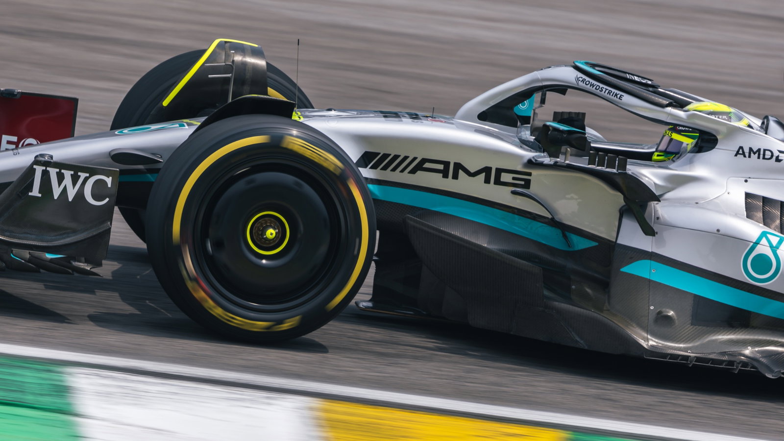 Lewis Hamilton (GBR) Mercedes AMG F1 W13. Formula 1 World Championship, Rd 21, Brazilian Grand Prix, Sao Paulo, Brazil,