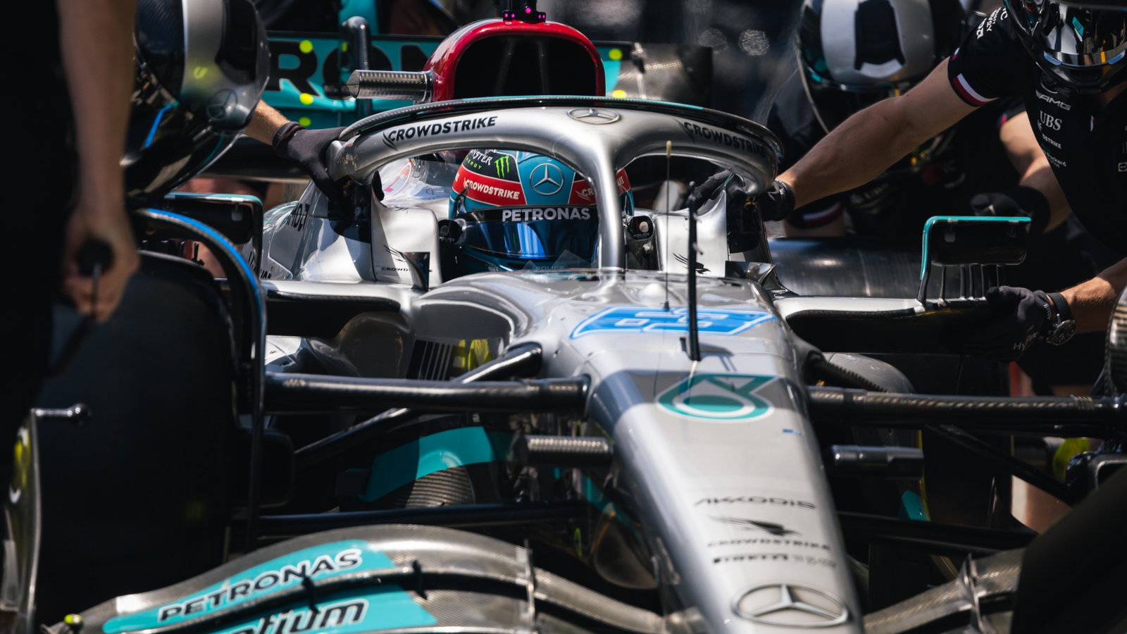 George Russell (GBR) Mercedes AMG F1 