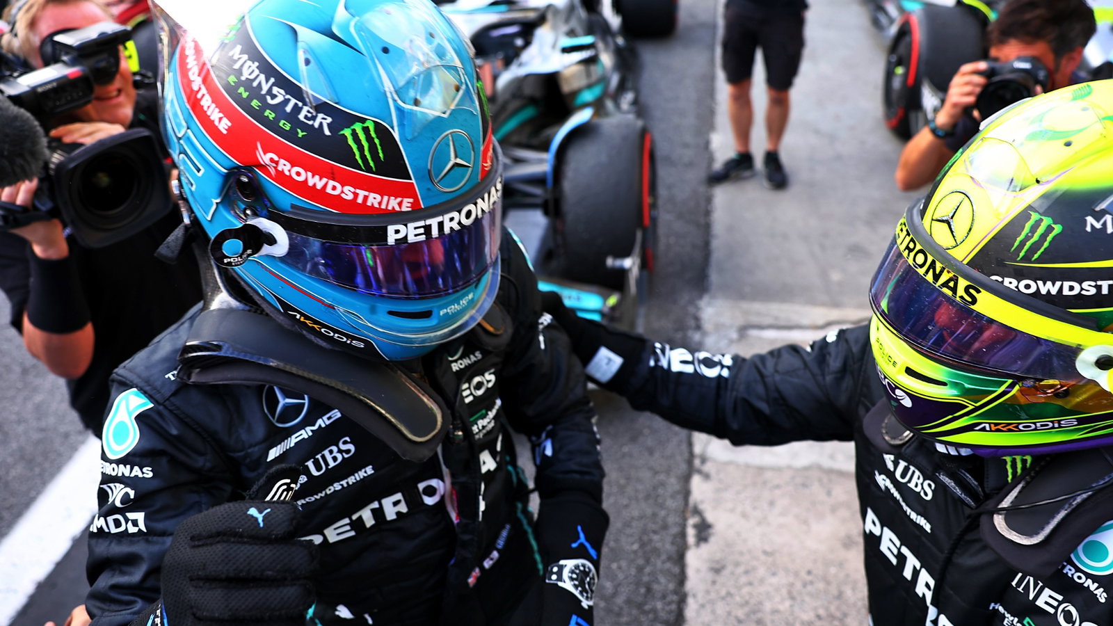 George Russell (GBR) Mercedes 