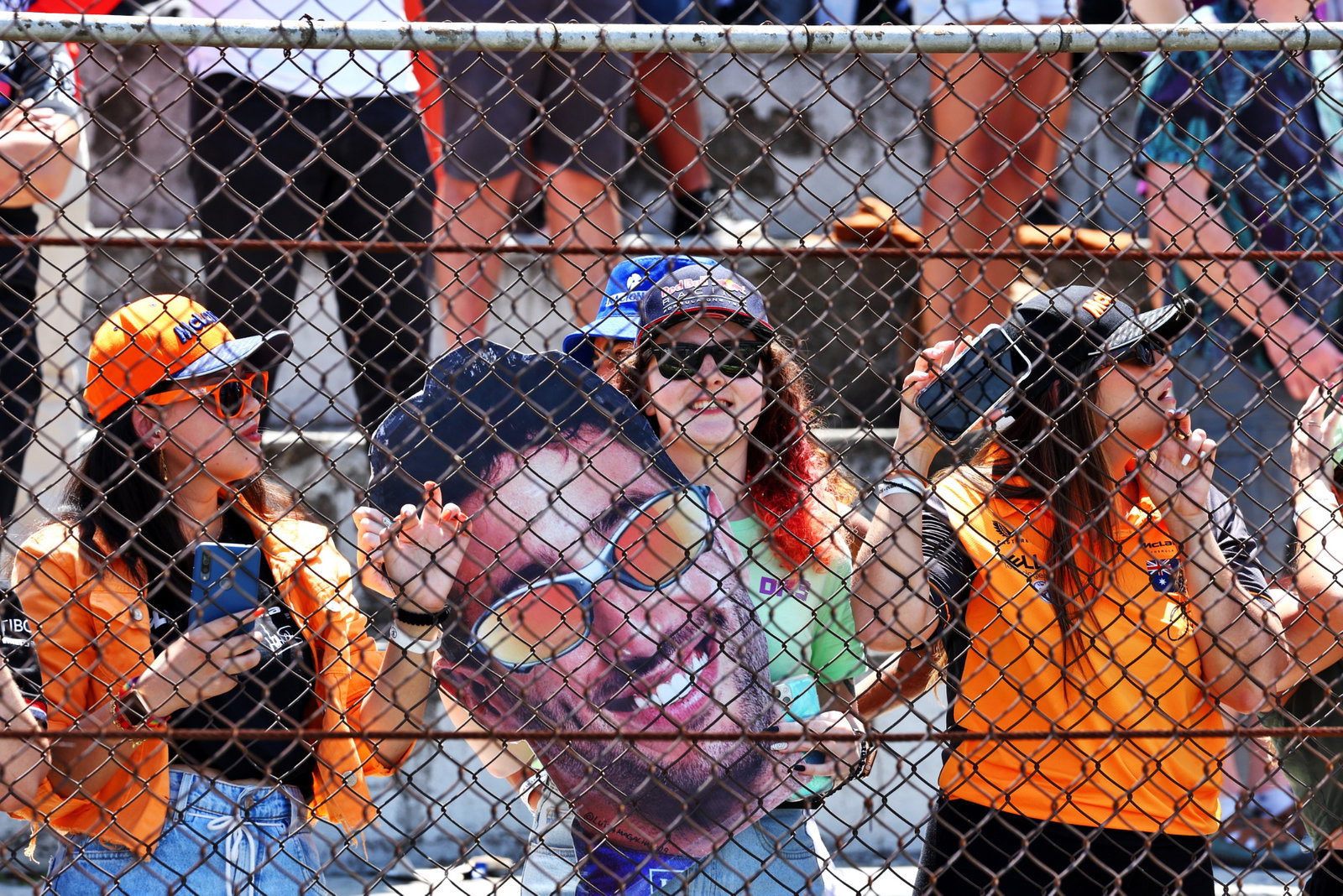 Circuit atmosphere - fans. Formula 1 World Championship, Rd 21, Brazilian Grand Prix, Sao Paulo, Brazil, Race Day. -