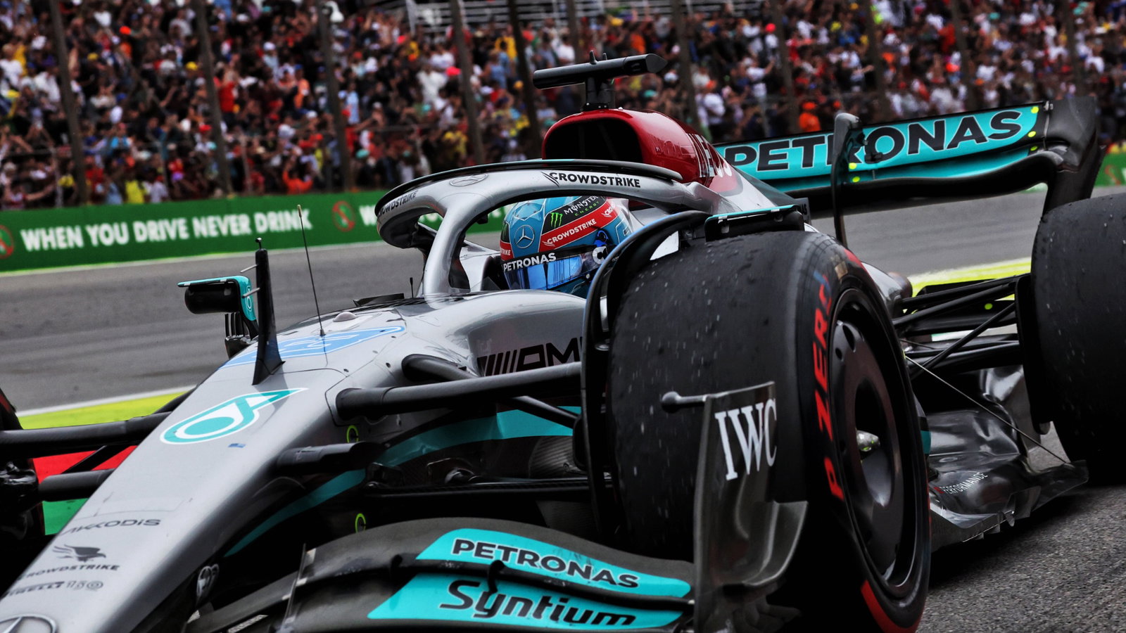 George Russell (GBR) Mercedes AMG F1 W13. Formula 1 World Championship, Rd 21, Brazilian Grand Prix, Sao Paulo, Brazil,