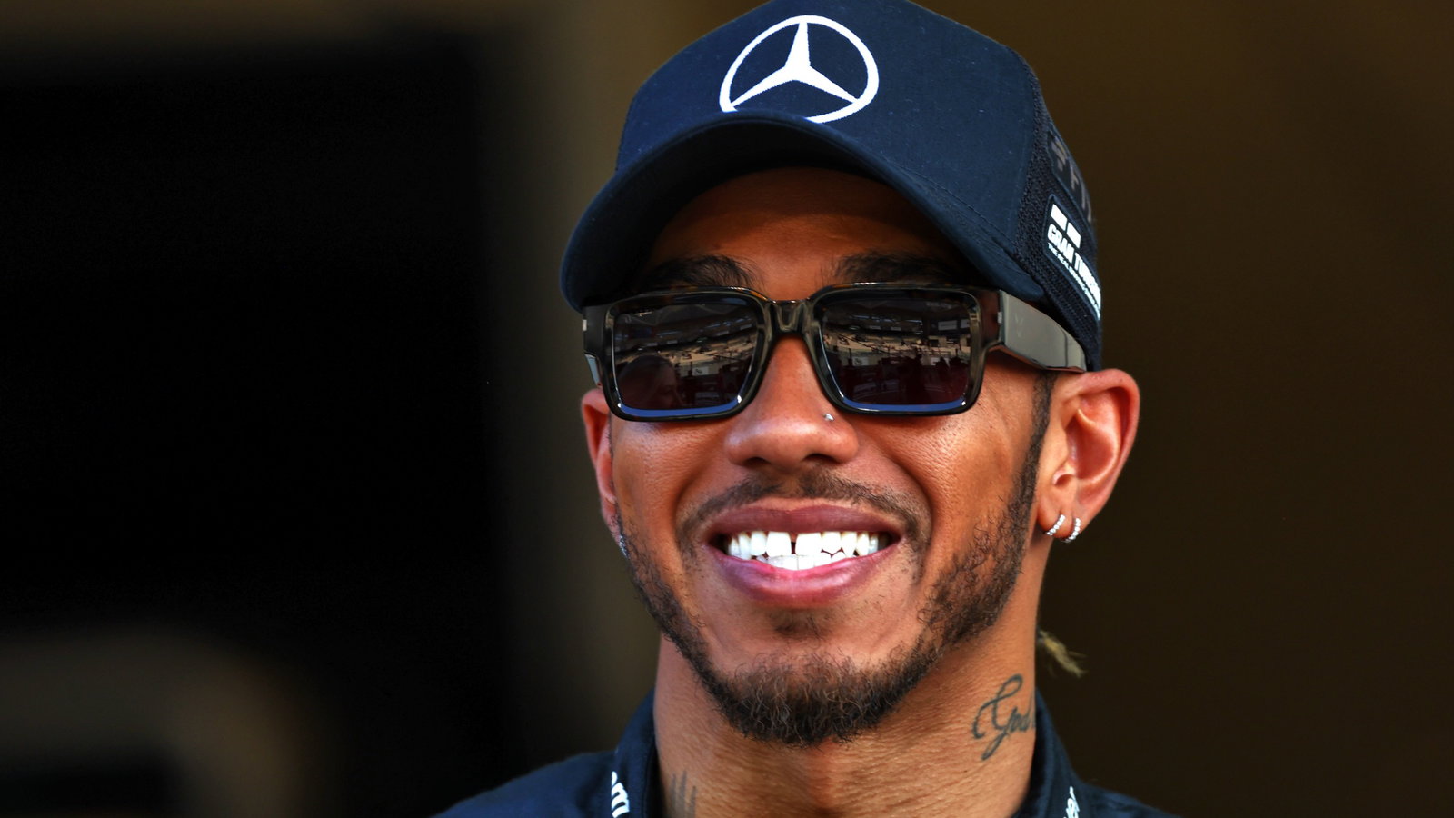 Lewis Hamilton (GBR) Mercedes AMG F1 at a team photograph. Formula 1 World Championship, Rd 22, Abu Dhabi Grand Prix, Yas