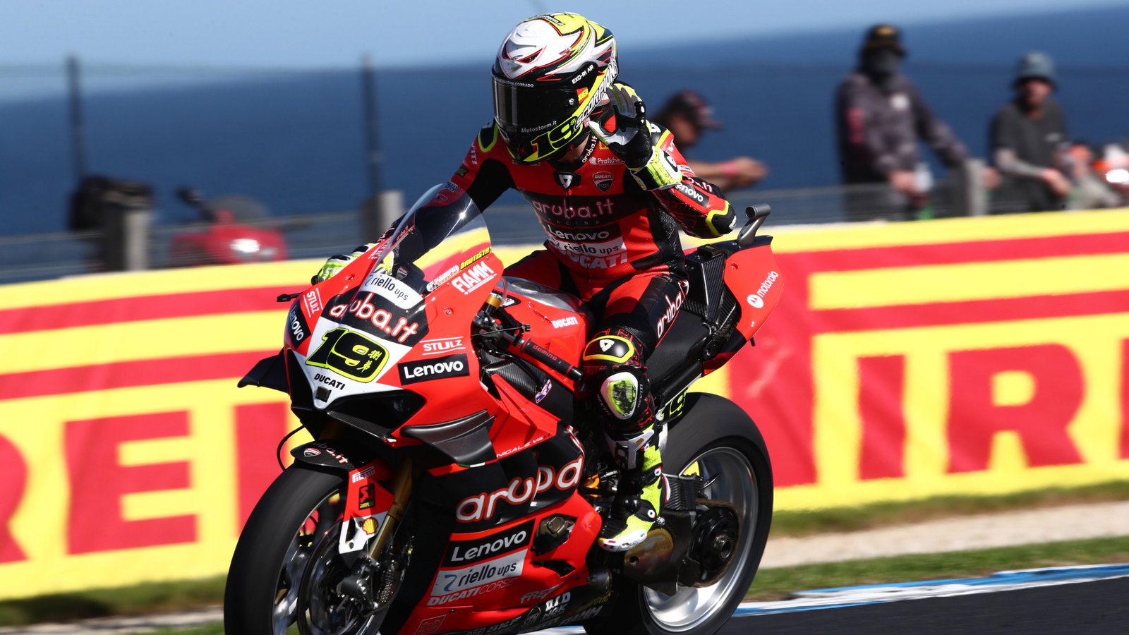 Alvaro Bautista Australian WorldSBK, 18 November