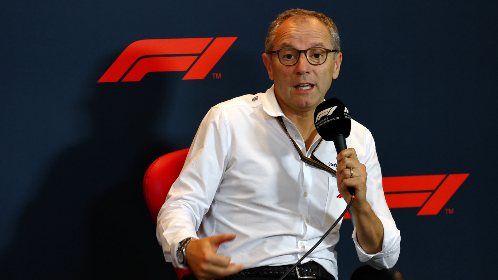 Stefano Domenicali (ITA) Formula One President and CEO - Formula Academy announcement. Formula 1 World Championship, Rd