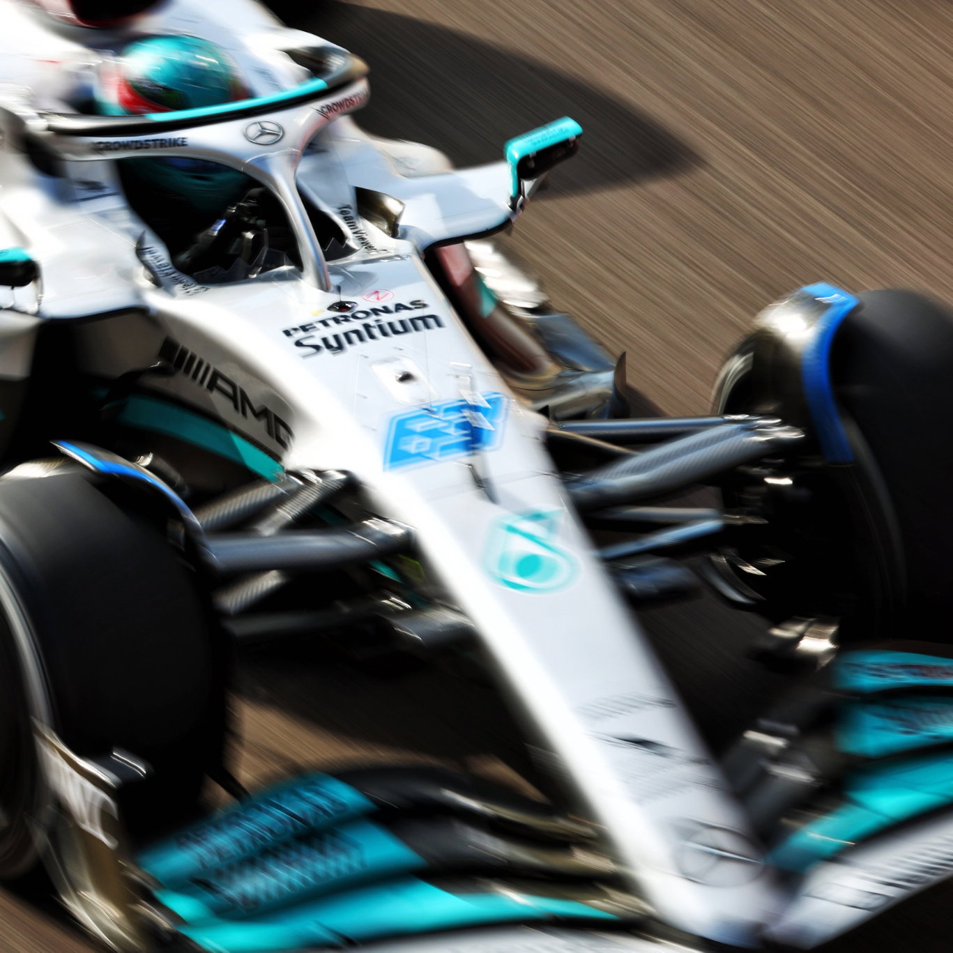 George Russell (GBR) Mercedes AMG F1 W13. Formula 1 World Championship, Rd 22, Abu Dhabi Grand Prix, Yas Marina Circuit,