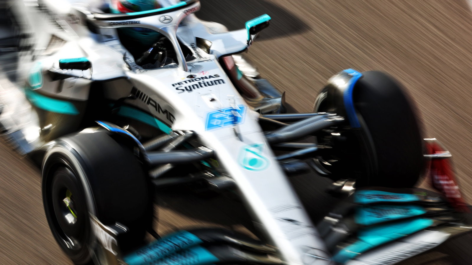 George Russell (GBR) Mercedes AMG F1 W13. Formula 1 World Championship, Rd 22, Abu Dhabi Grand Prix, Yas Marina Circuit,