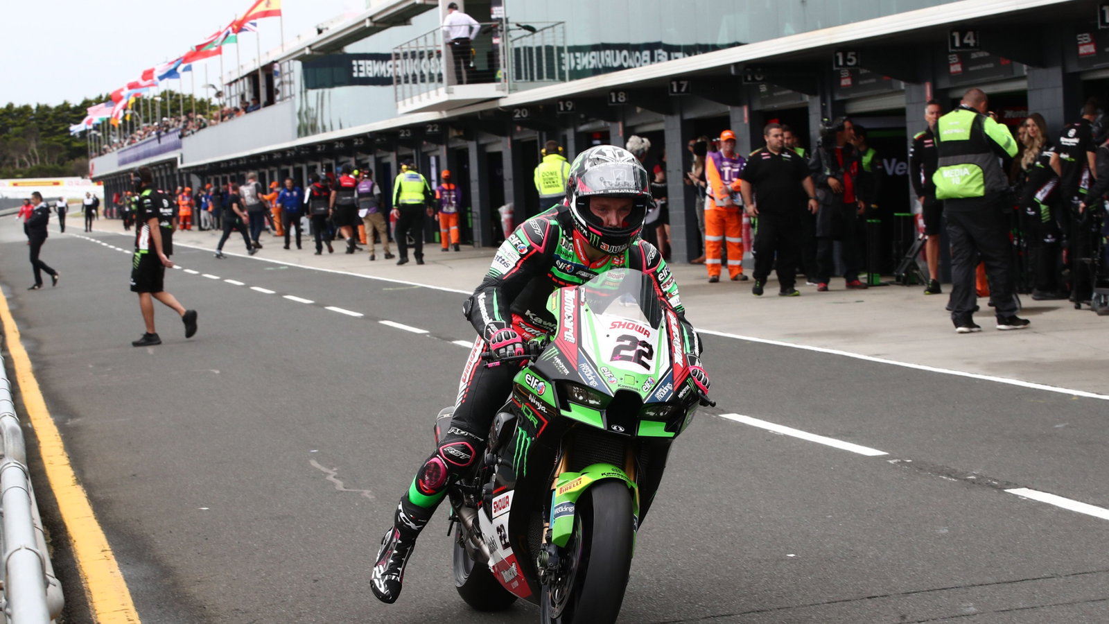 Alex Lowes, Kawasaki WorldSBK Phillip Island
