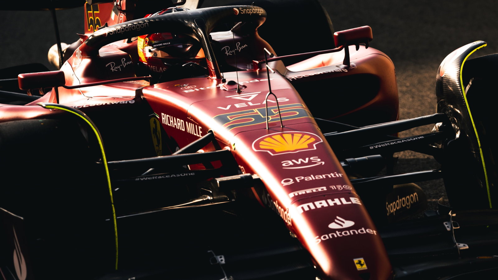 Carlos Sainz Jr (ESP) Ferrari F1-75. 