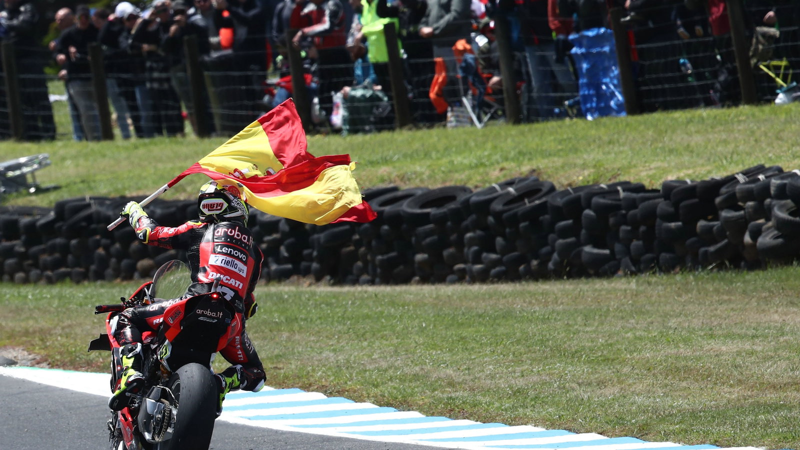 Alvaro Bautista, Superpole race, Australian WorldSBK, 20 November